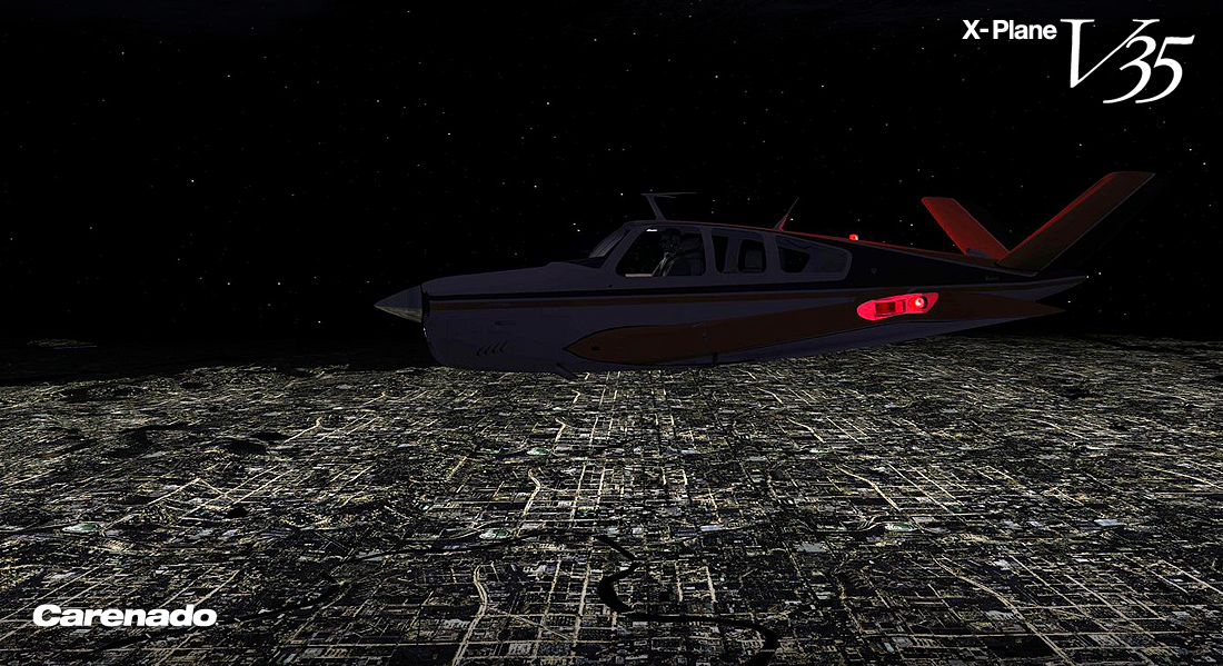 X-Plane 10 Global: Carenado – V35 Bonanza