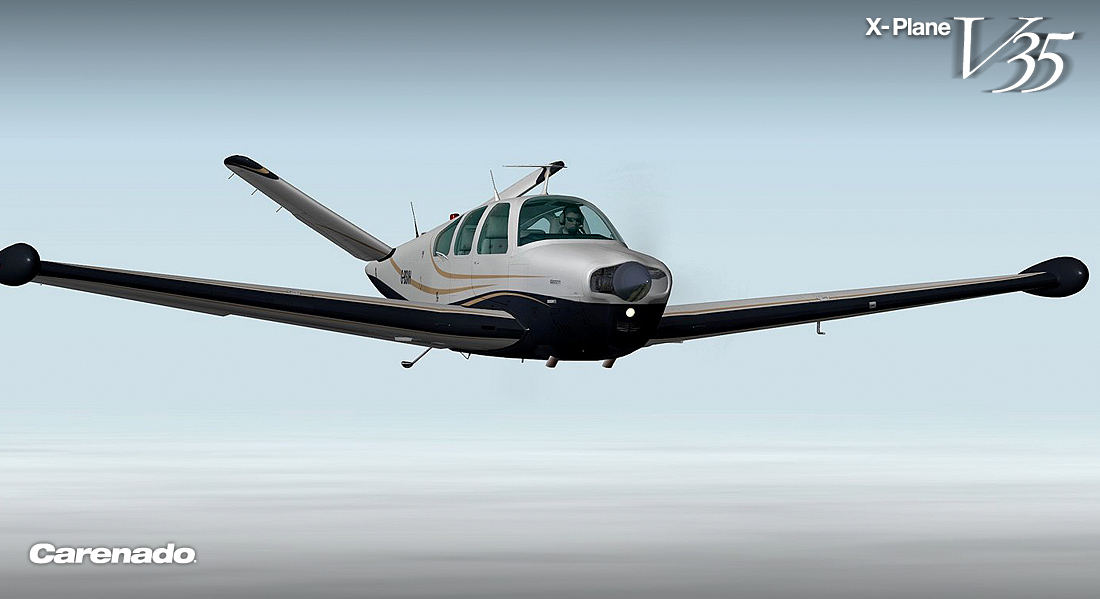X-Plane 10 Global: Carenado – V35 Bonanza