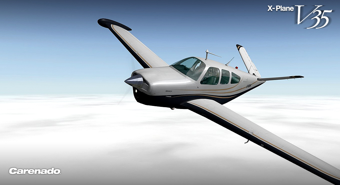 X-Plane 10 Global: Carenado – V35 Bonanza