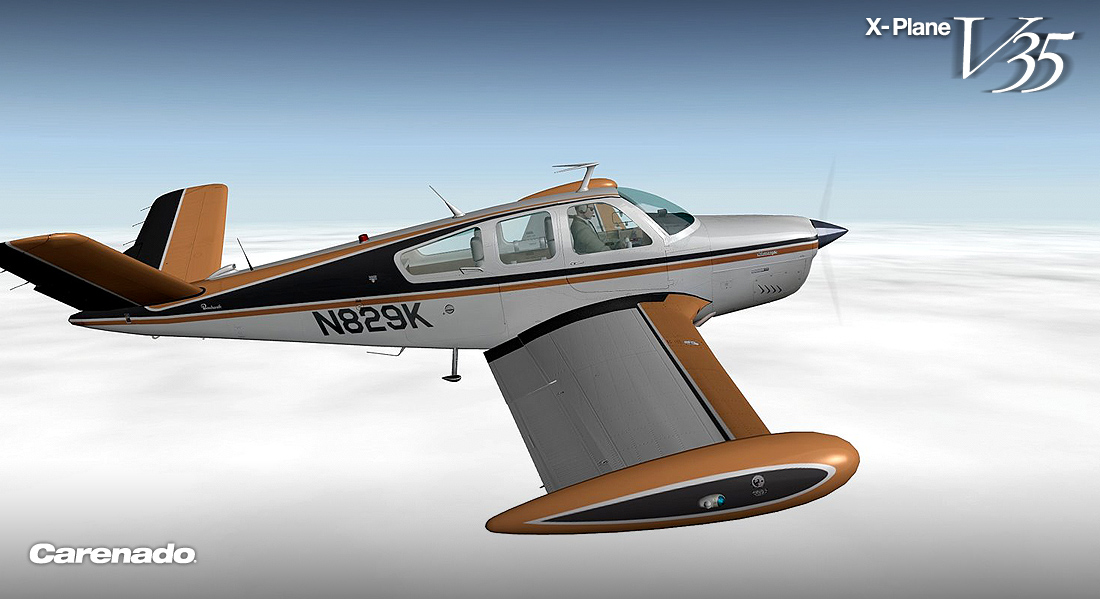 X-Plane 10 Global: Carenado – V35 Bonanza