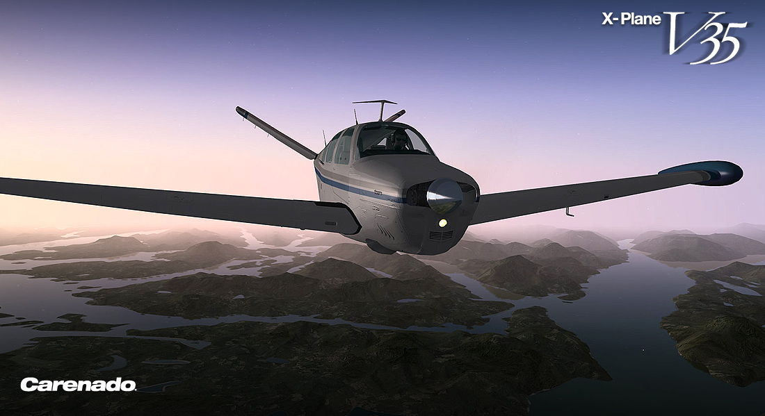 X-Plane 10 Global: Carenado – V35 Bonanza