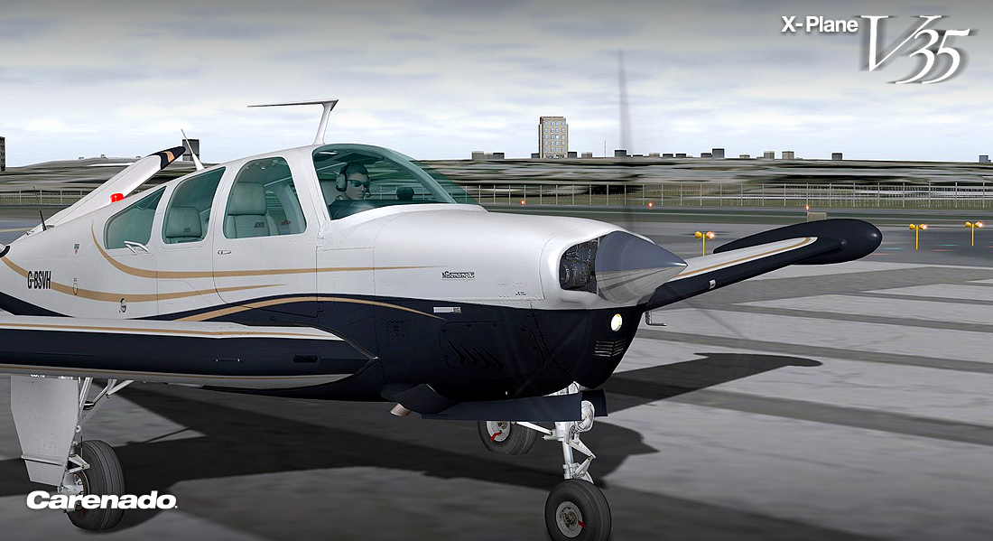 X-Plane 10 Global: Carenado – V35 Bonanza