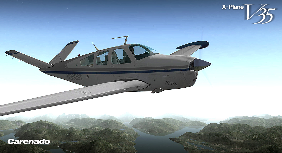 X-Plane 10 Global: Carenado – V35 Bonanza