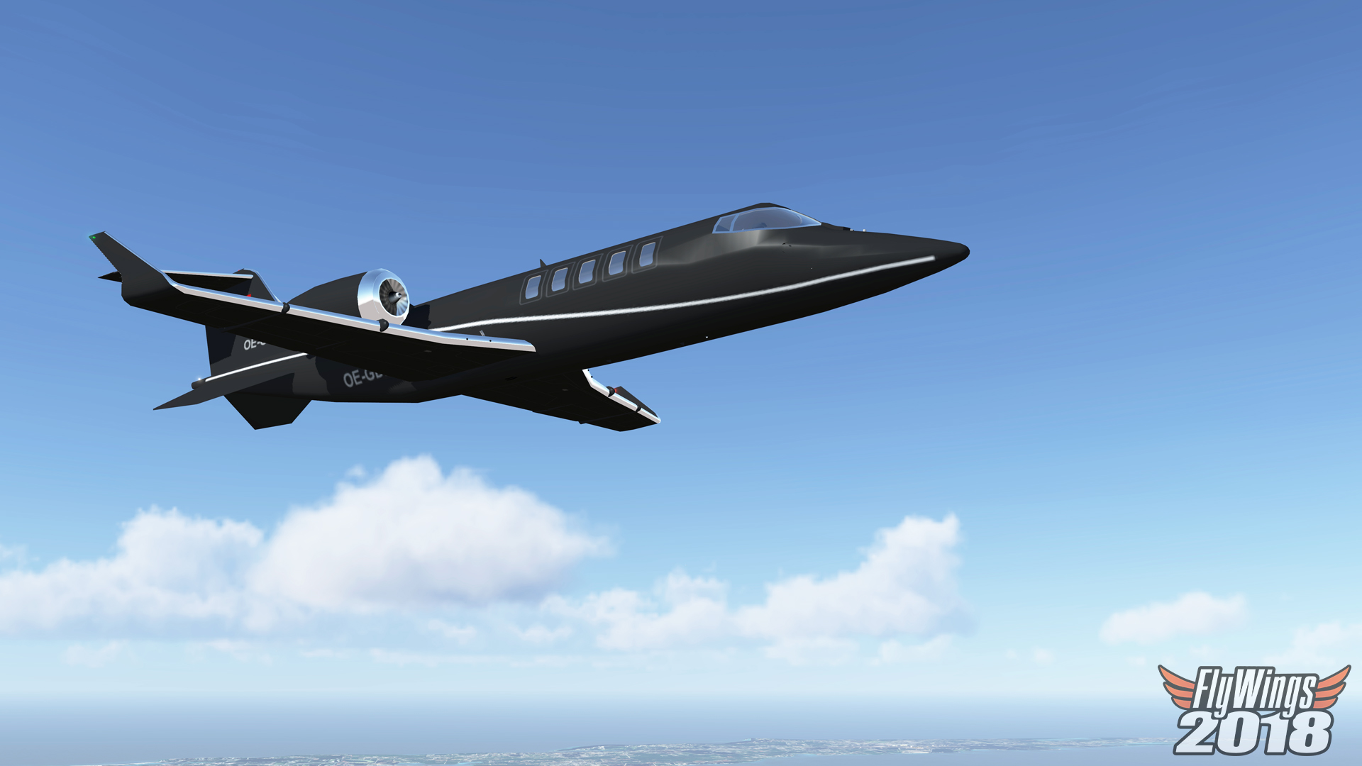 FlyWings 2018 Flight Simulator: Learjet Family