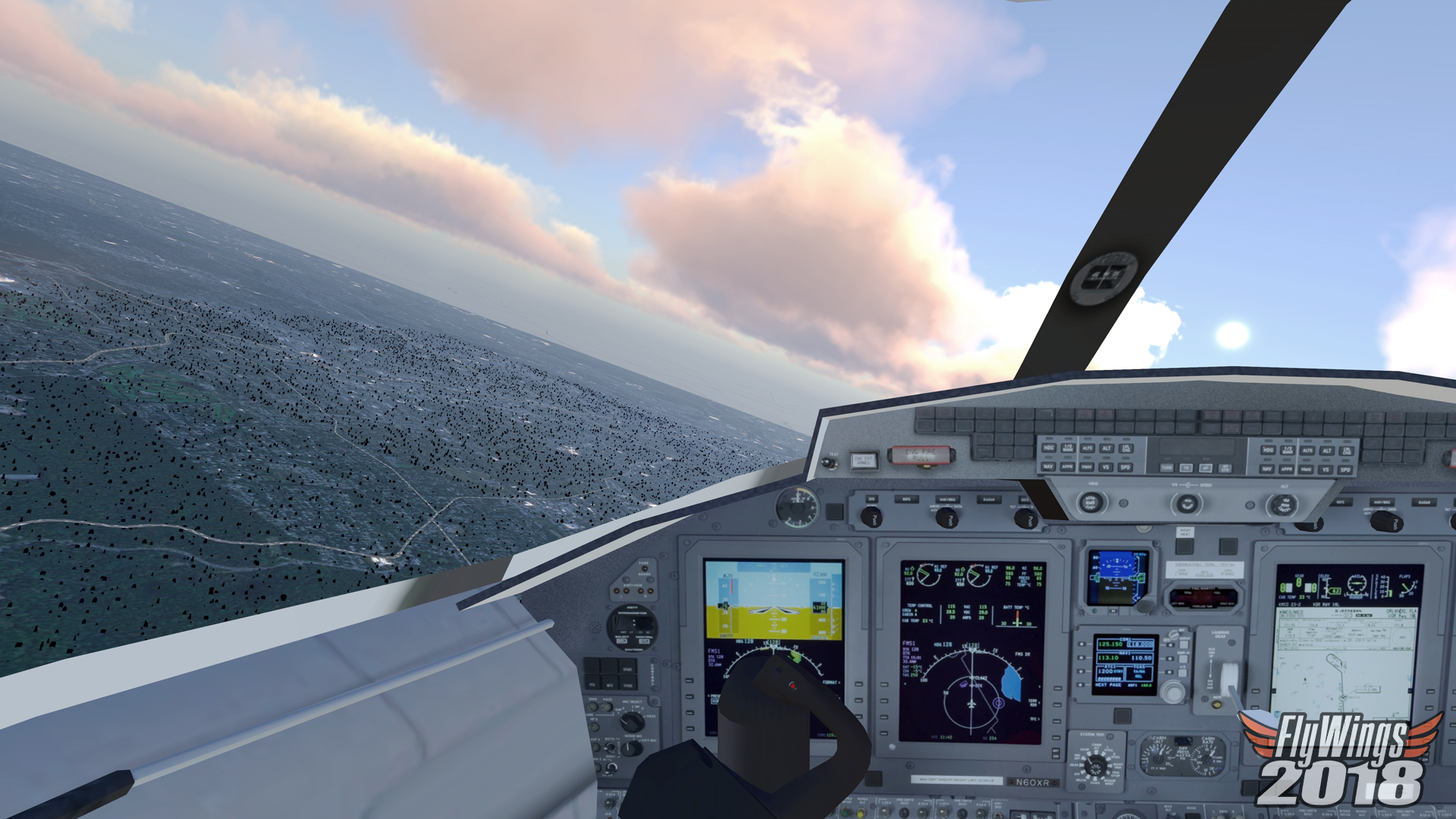 FlyWings 2018 Flight Simulator: Learjet Family