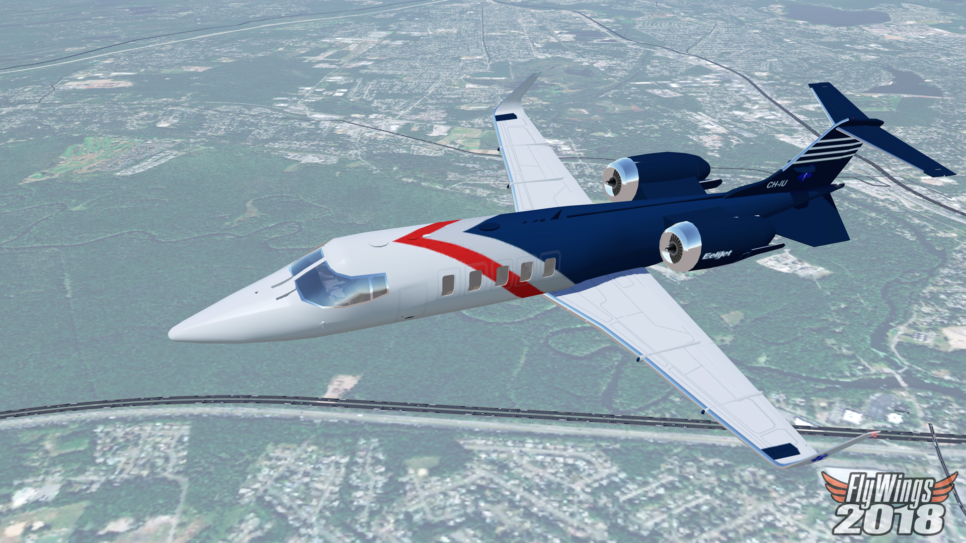 FlyWings 2018 Flight Simulator: Learjet Family