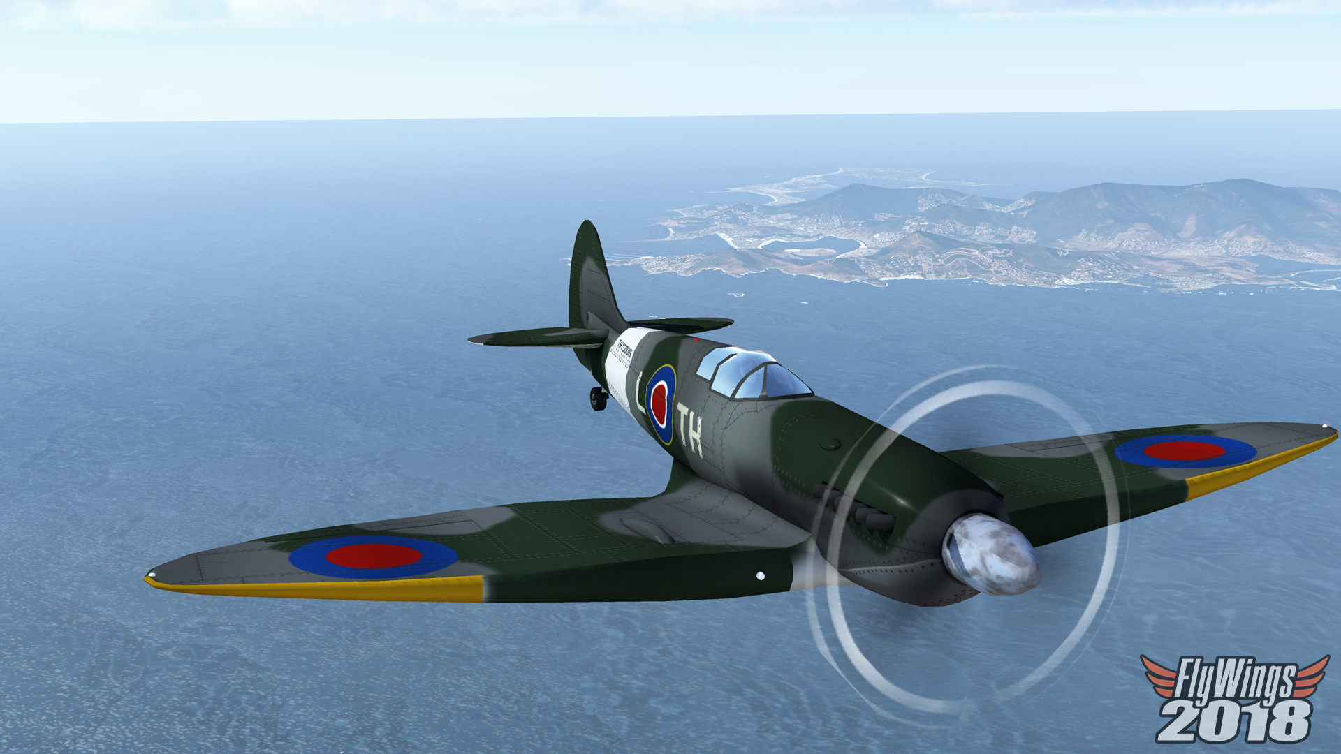 FlyWings 2018 Flight Simulator: World War II Fighters