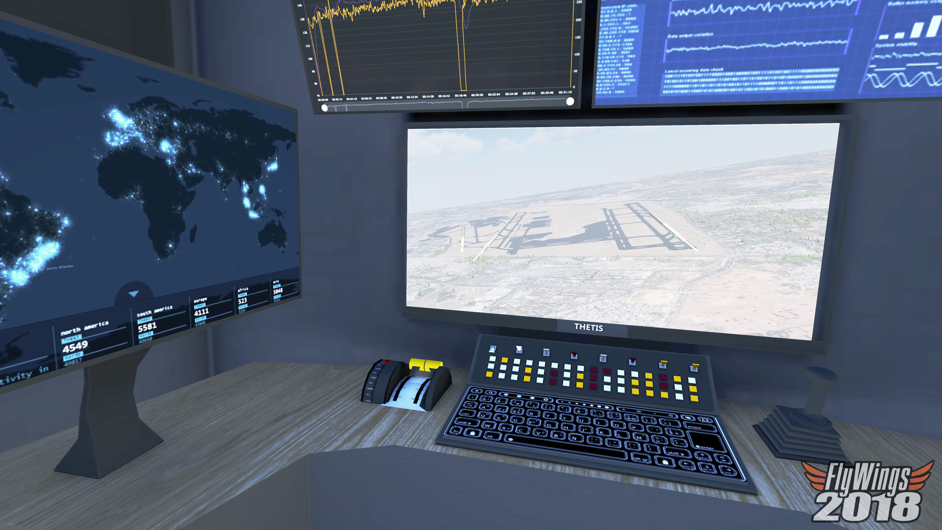 FlyWings 2018 Flight Simulator: Drones