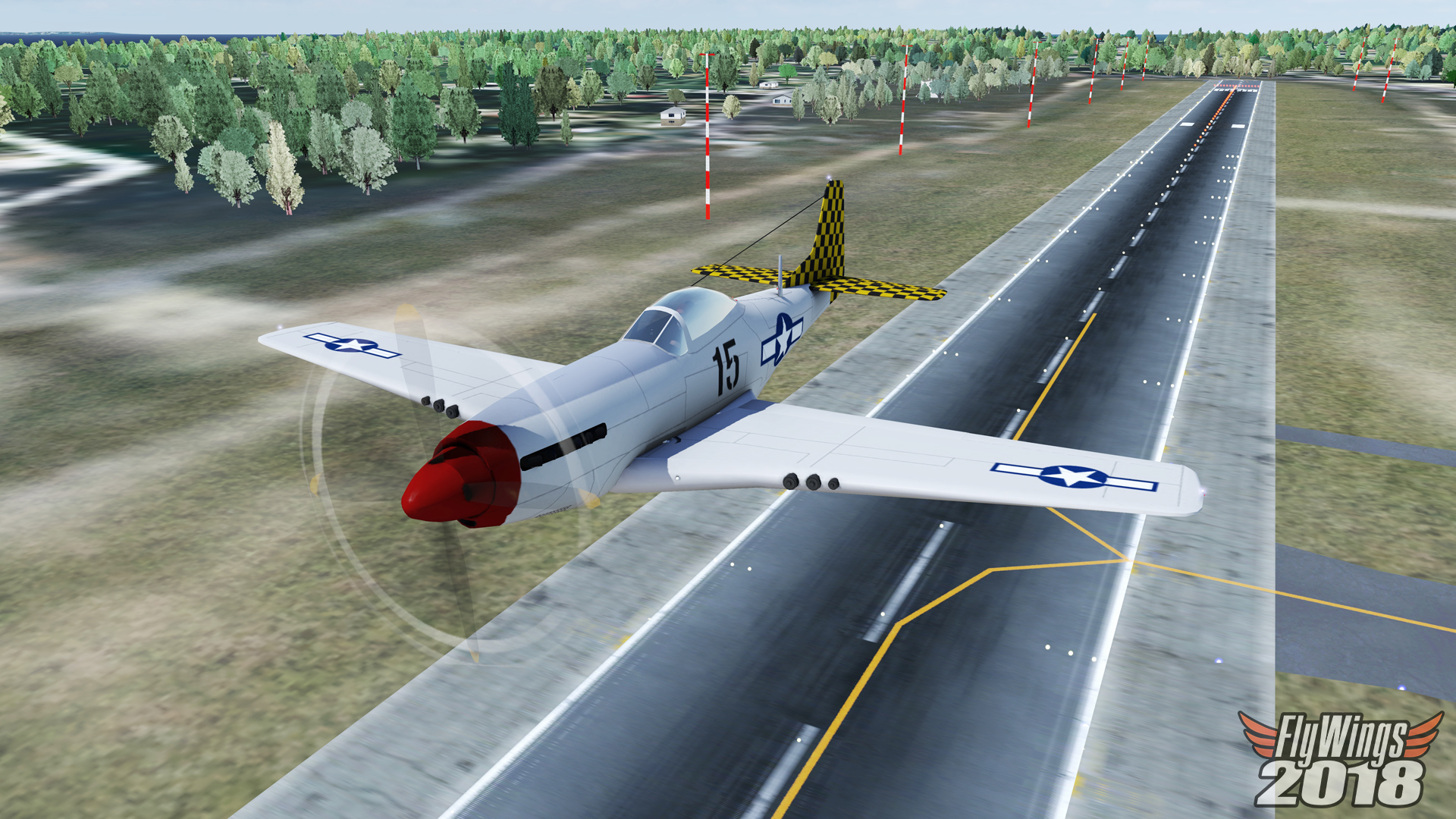 FlyWings 2018 Flight Simulator: World War II Fighters