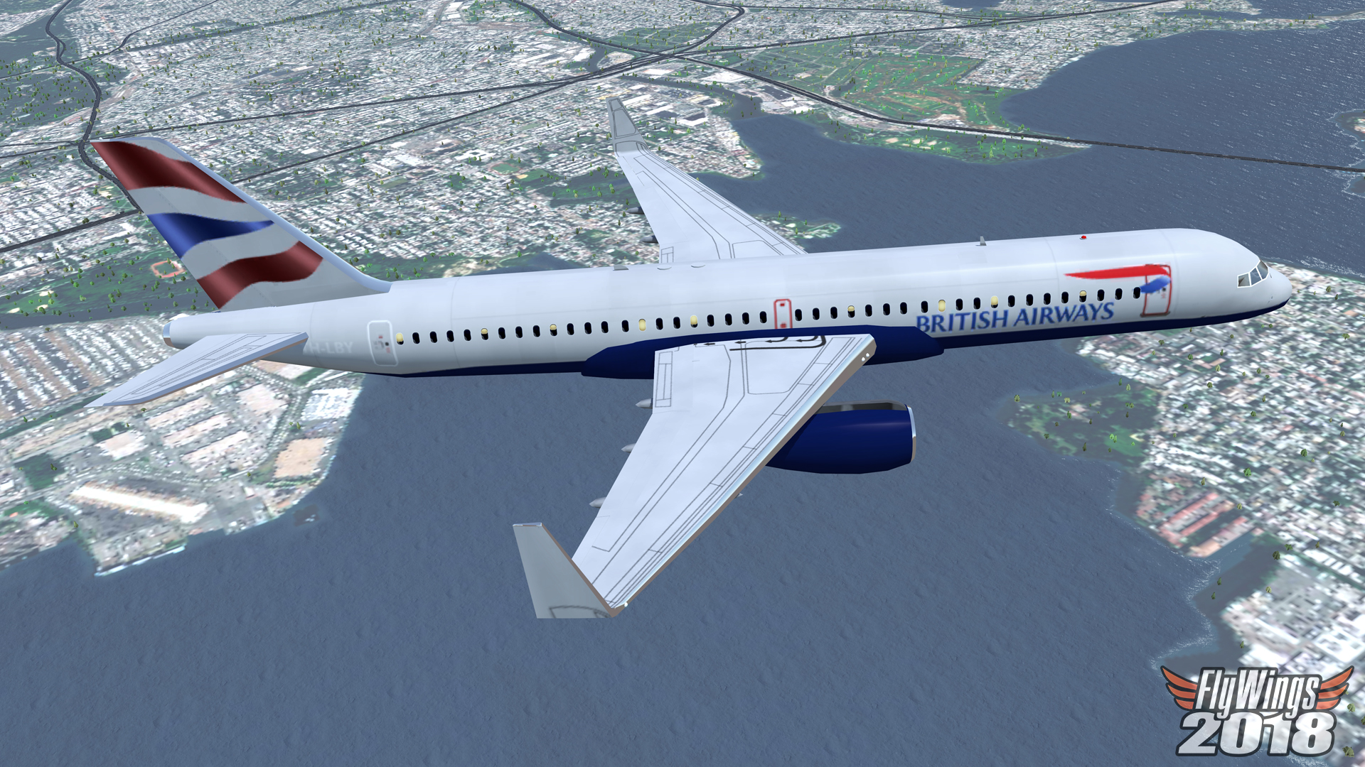 FlyWings 2018 Flight Simulator: Boeing 757 Family