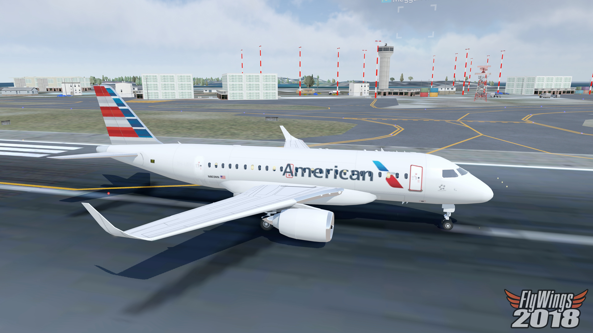 FlyWings 2018 Flight Simulator: Embraer 170 Family