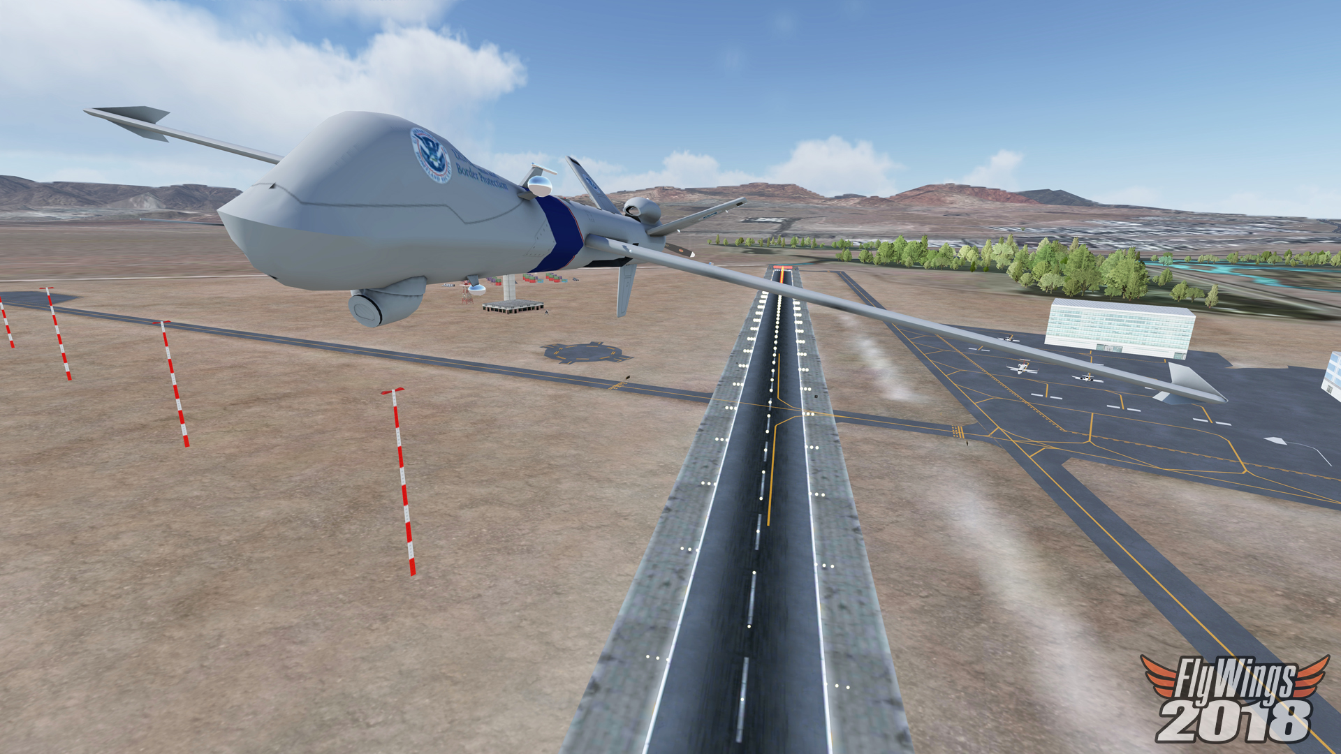 FlyWings 2018 Flight Simulator: Drones