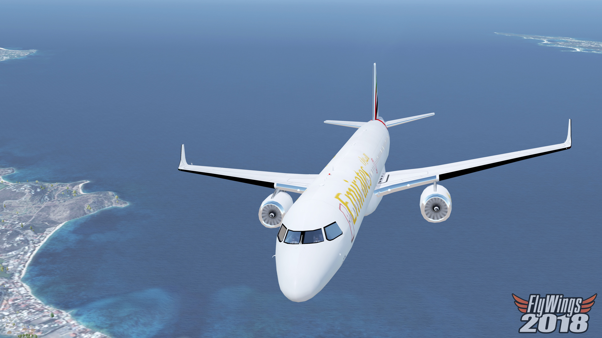 FlyWings 2018 Flight Simulator: Embraer 190 Family