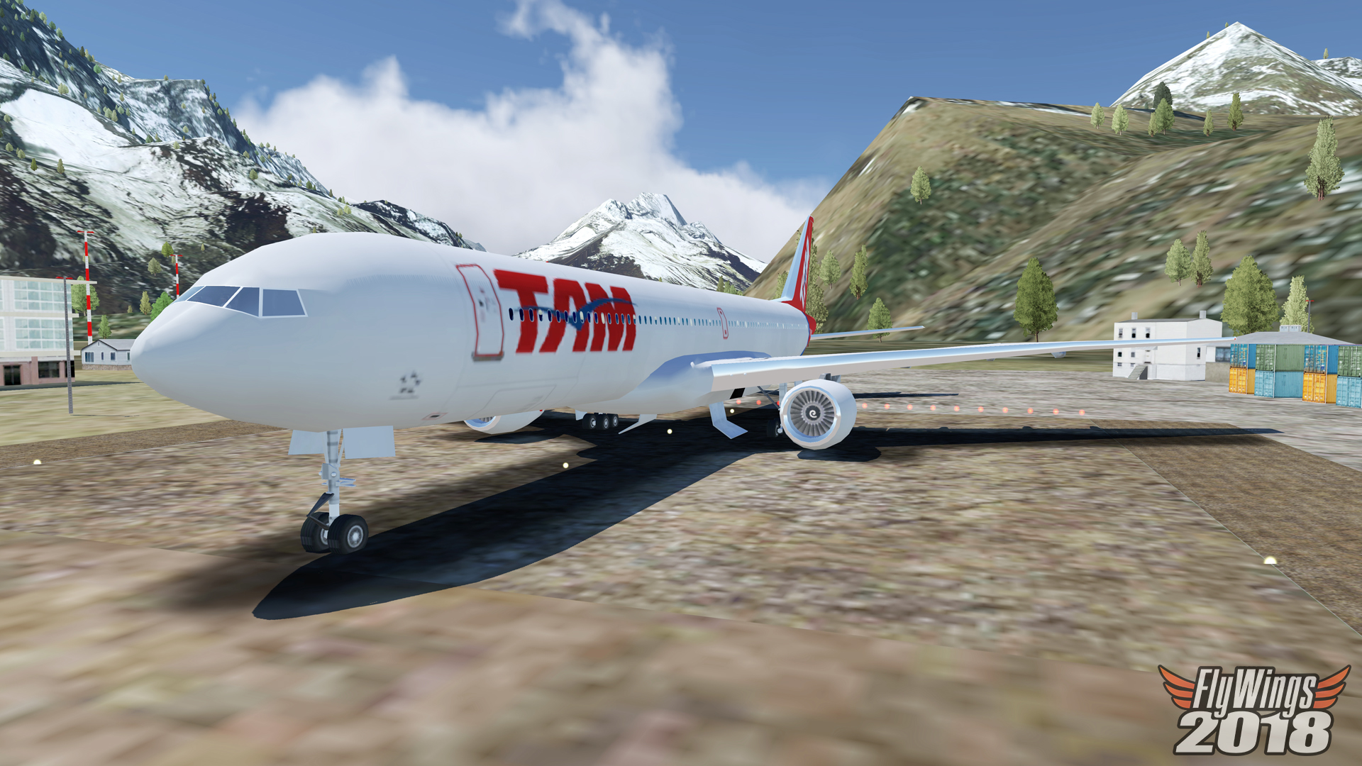 FlyWings 2018 Flight Simulator: Boeing 777 Family