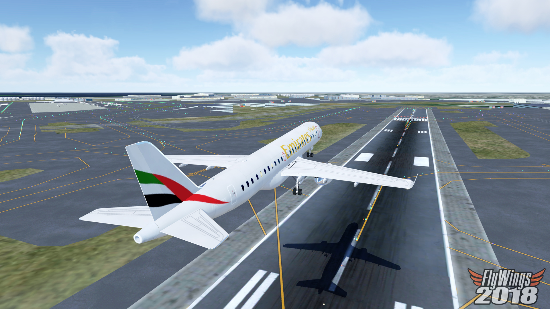 FlyWings 2018 Flight Simulator: Embraer 190 Family