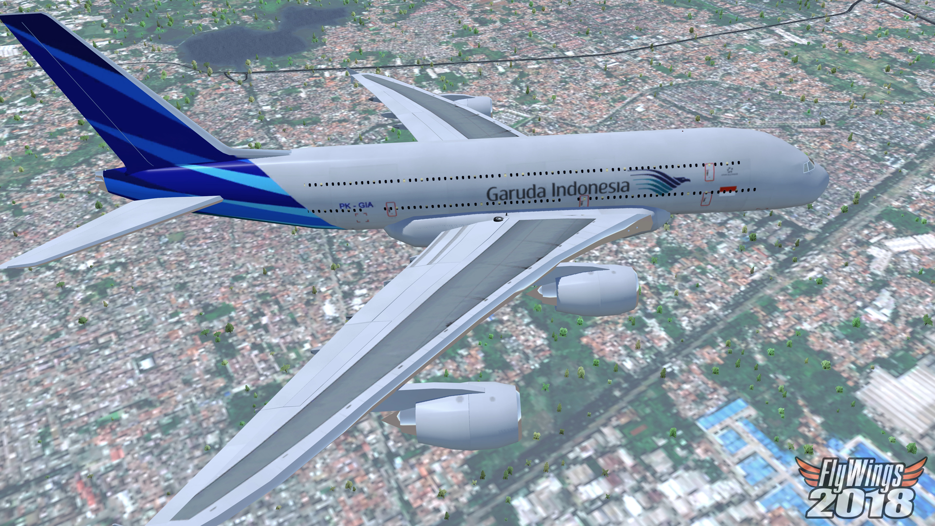 FlyWings 2018 Flight Simulator: Airbus A380 Family