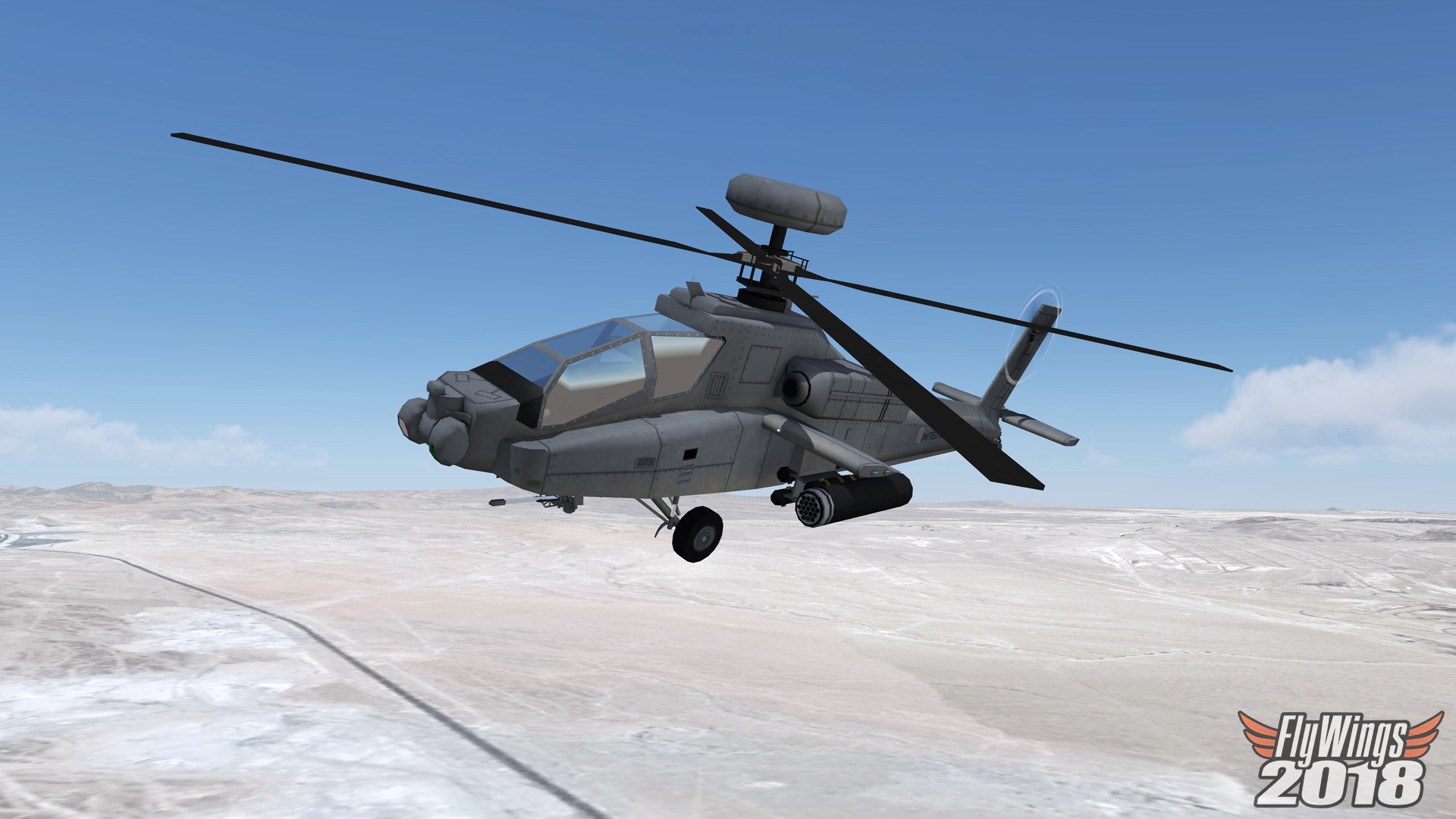 FlyWings 2018 Flight Simulator: Military Helicopters