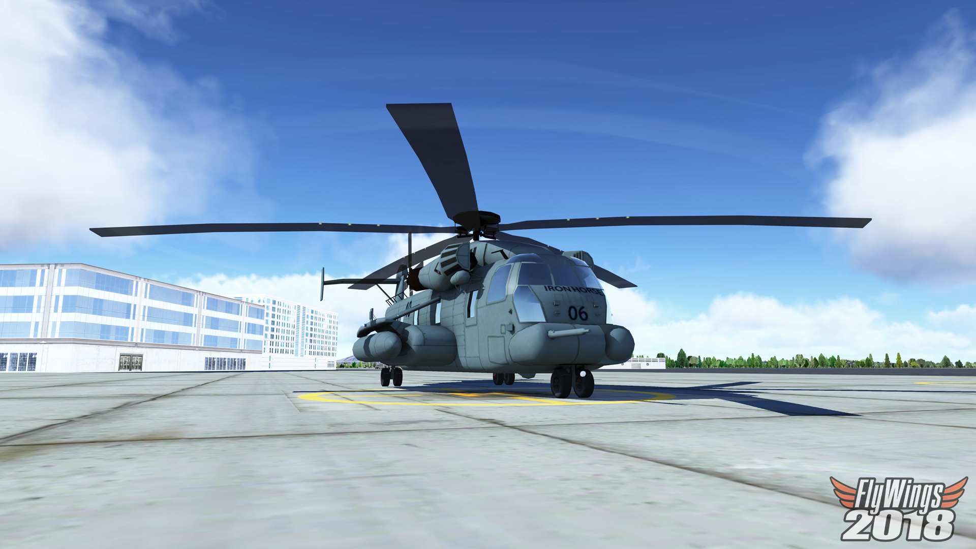 FlyWings 2018 Flight Simulator: Military Helicopters