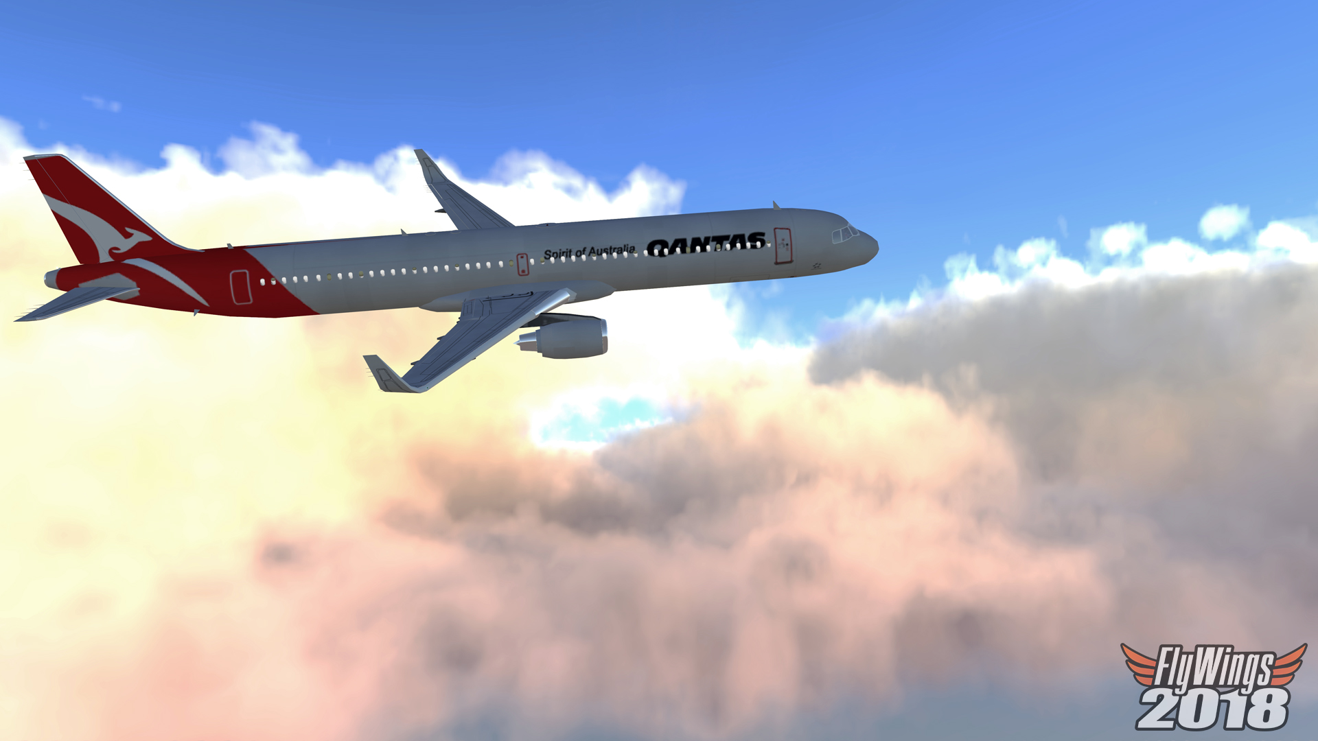 FlyWings 2018 Flight Simulator: Airbus A320 Family