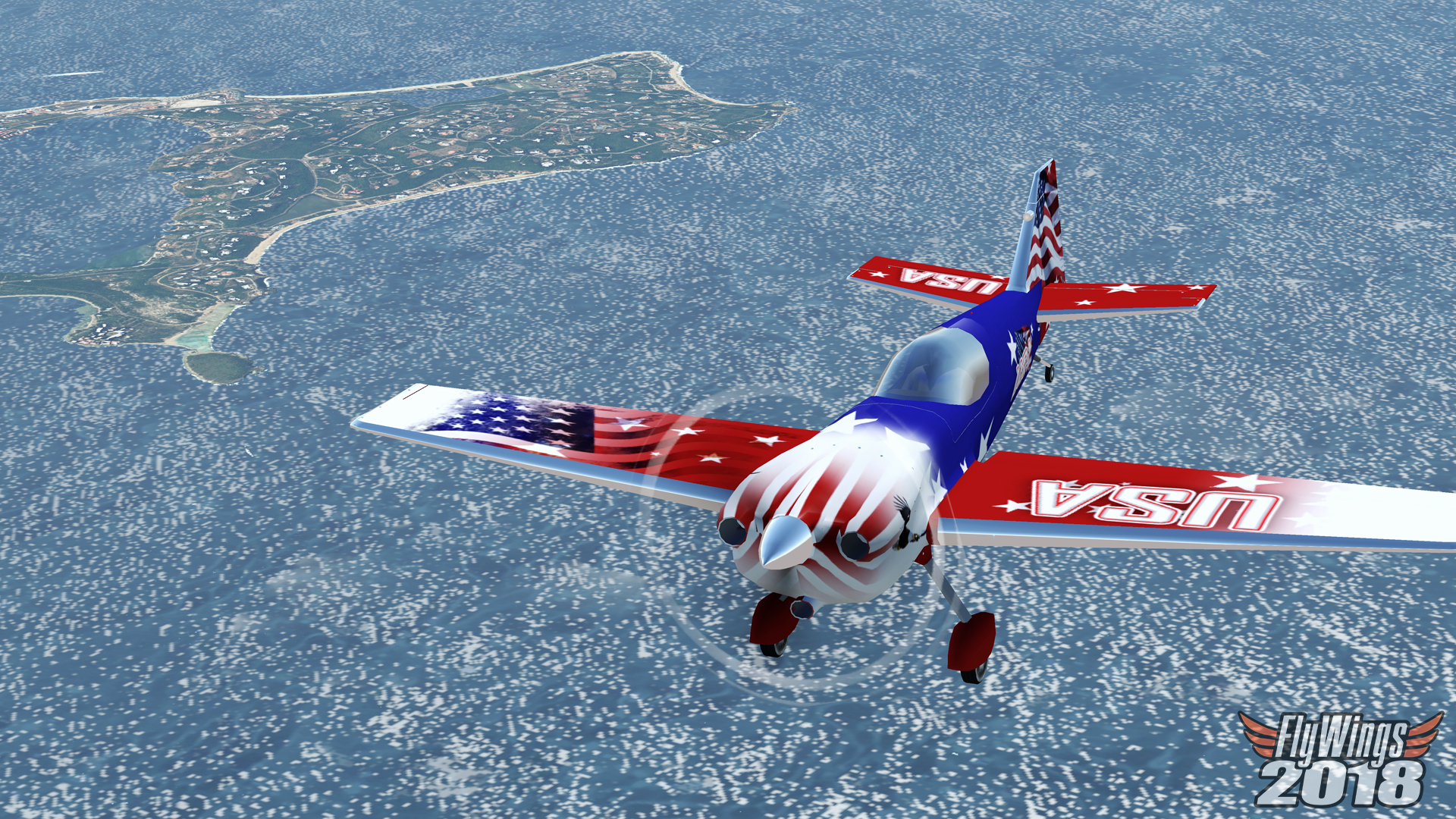 FlyWings 2018 Flight Simulator: Air Race Family