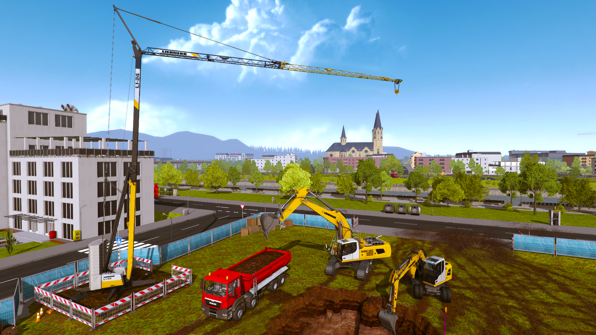 Construction Simulator 2015: Liebherr A 918