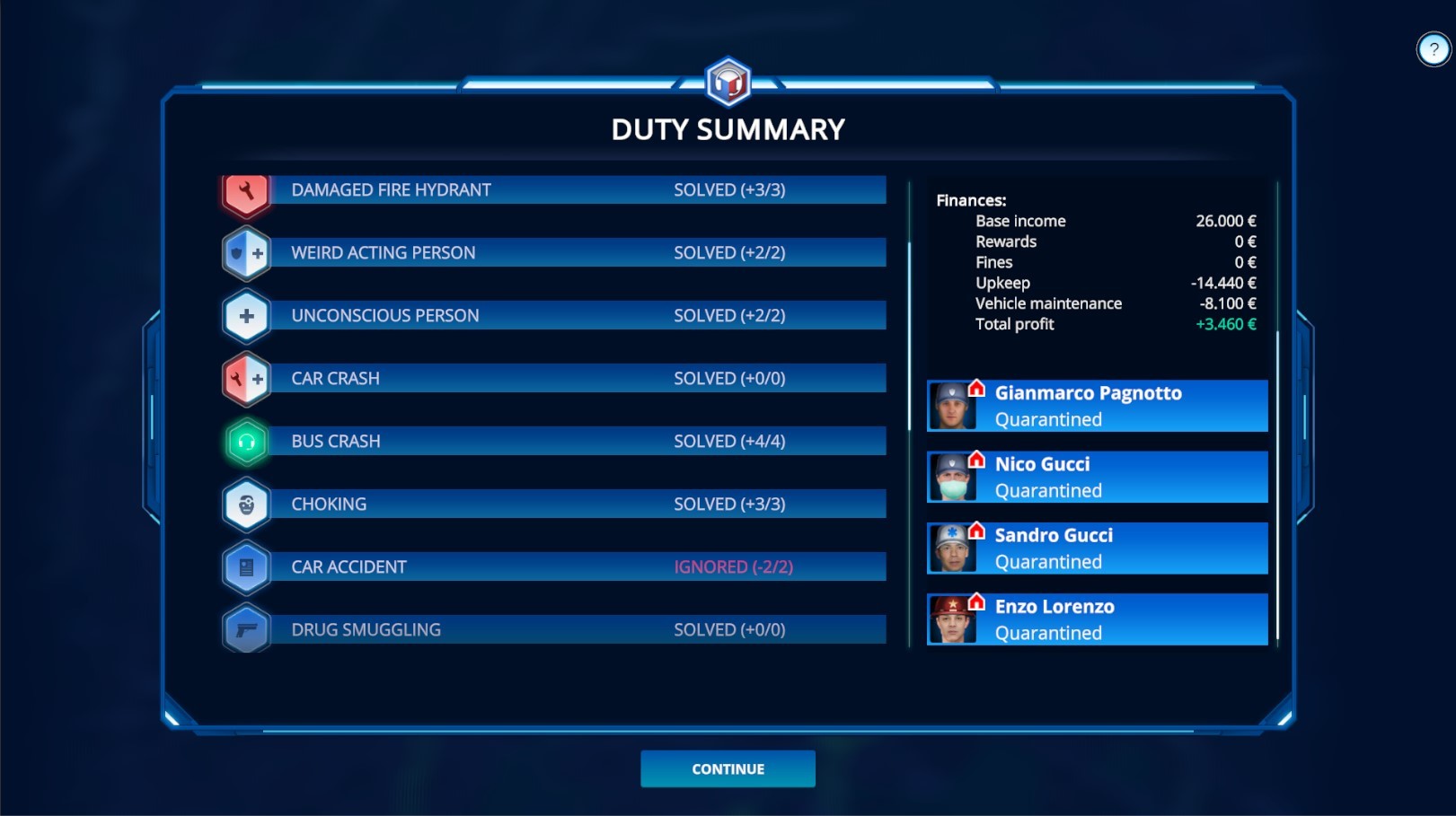 112 Operator: Pandemic Outbreak