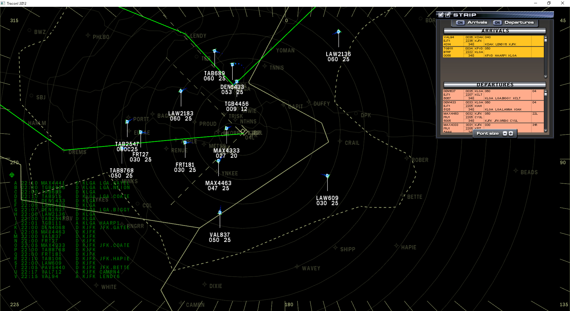 Tracon!2012:SE – New York Sector