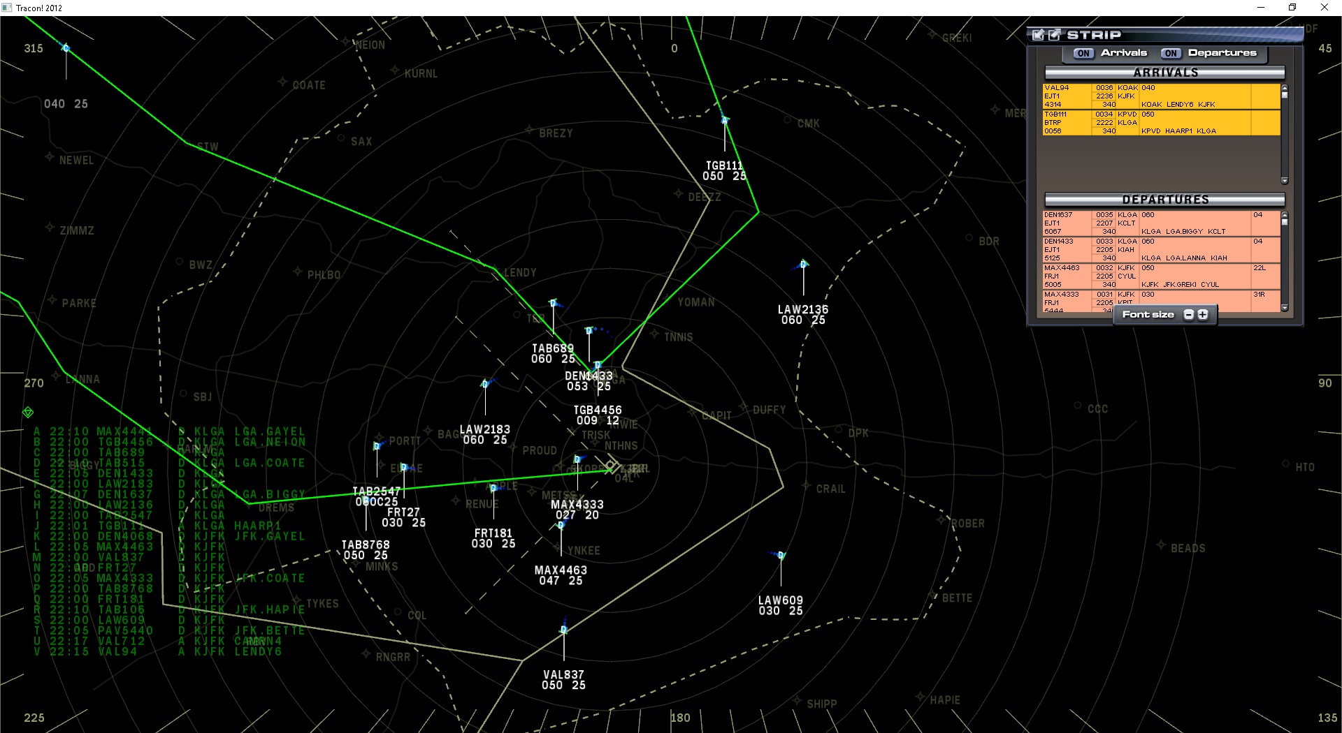 Tracon!2012:SE – New York Sector