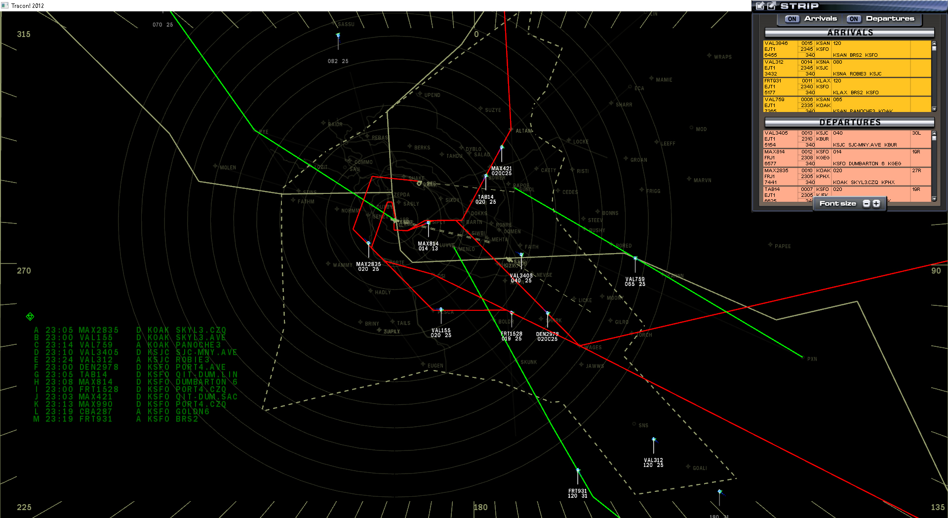 Tracon!2012:SE – NorCal Sector