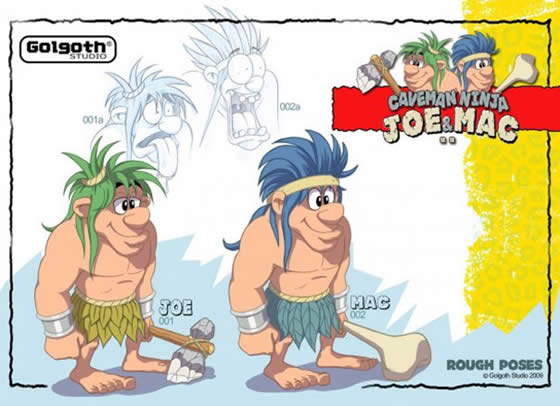 Joe &amp; Mac: Caveman Ninja HD Remake