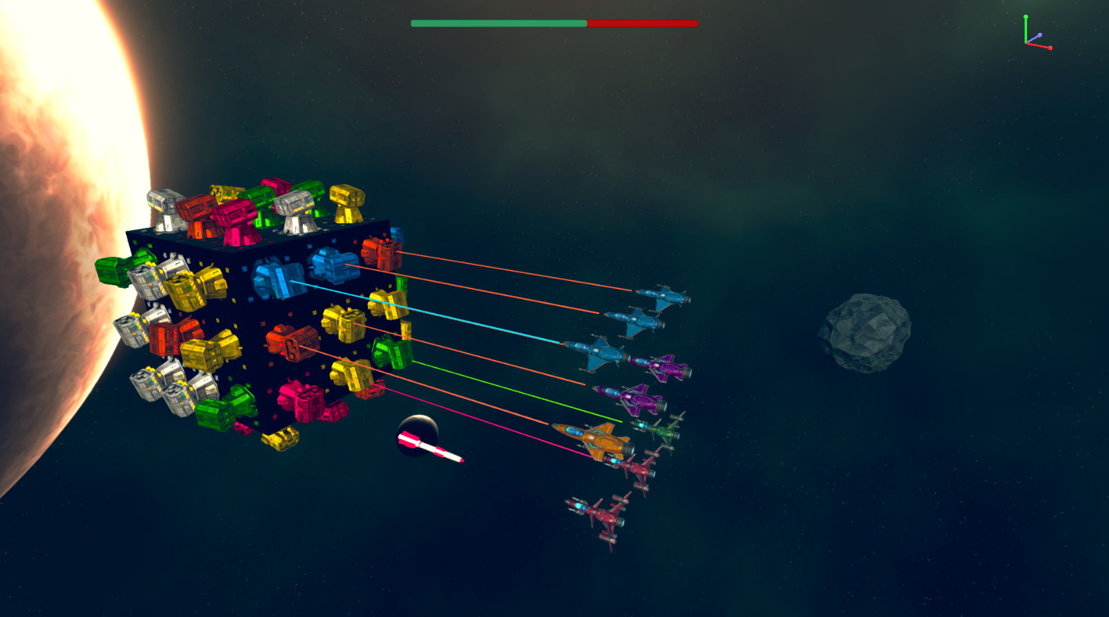 Space Cube Tower Defense