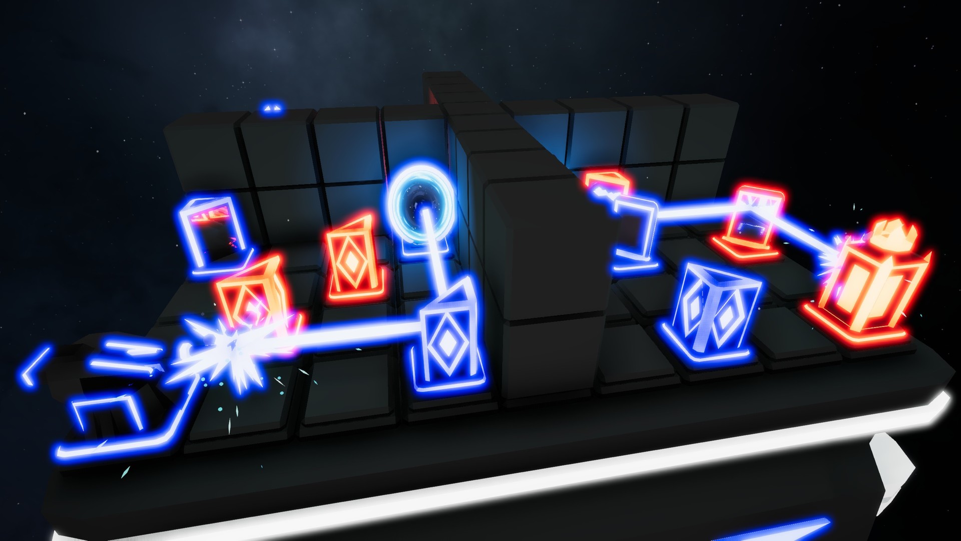 Laser Chess: Deflection