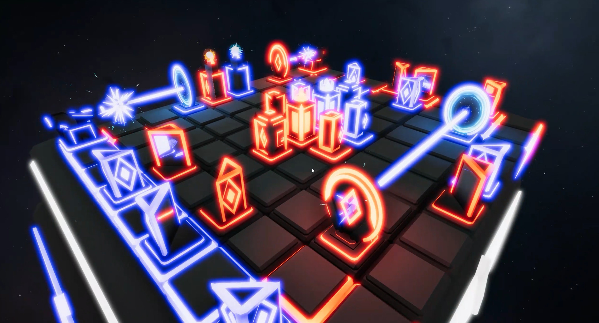 Laser Chess: Deflection