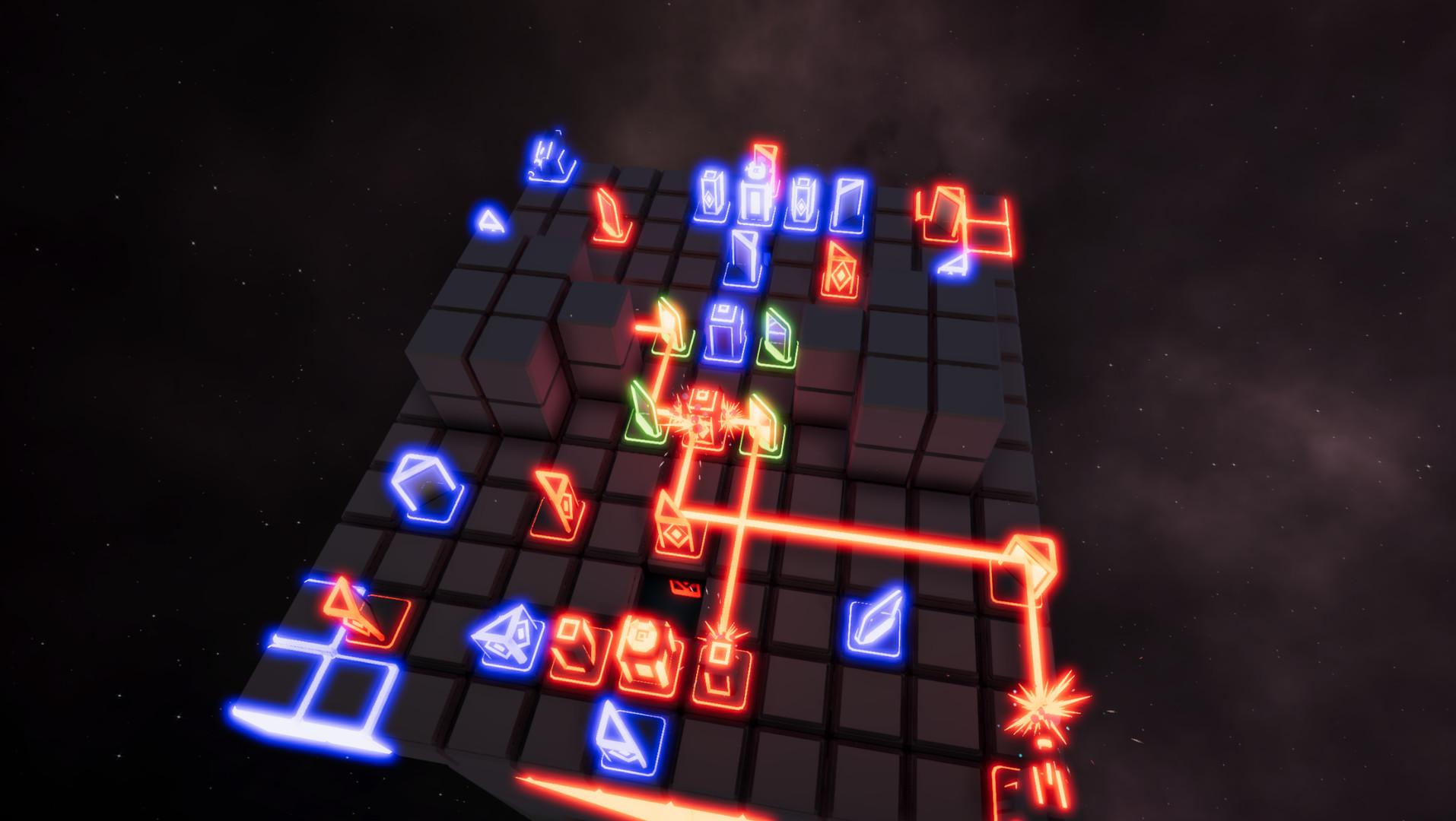 Laser Chess: Deflection