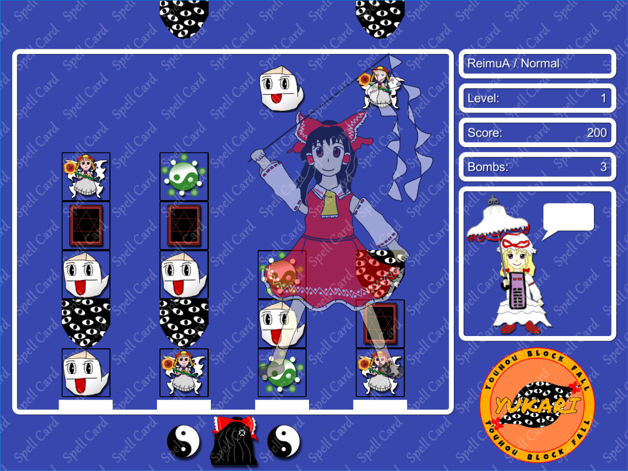 Touhou Block Fall: Yukari