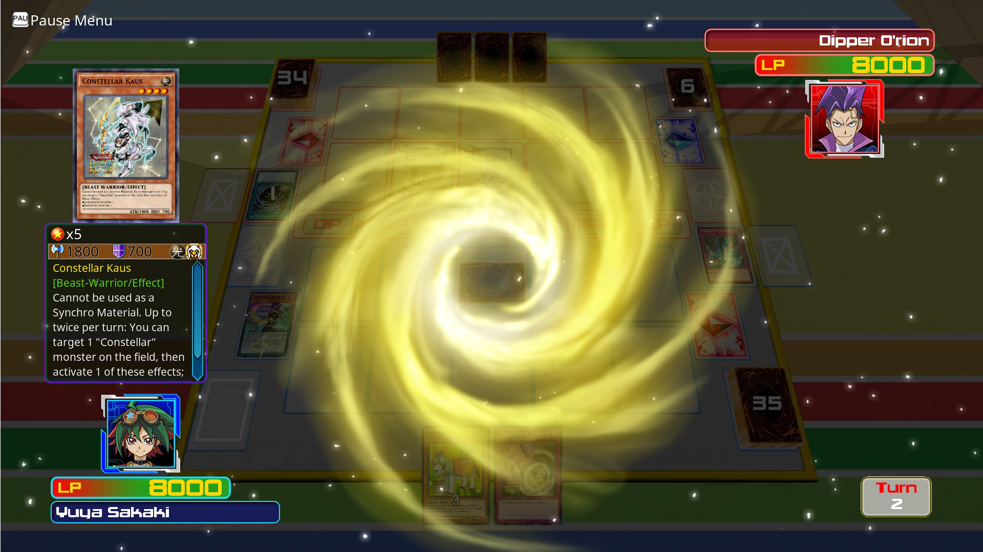 Yu-Gi-Oh! Legacy of the Duelist: Arc-V Sora and Dipper
