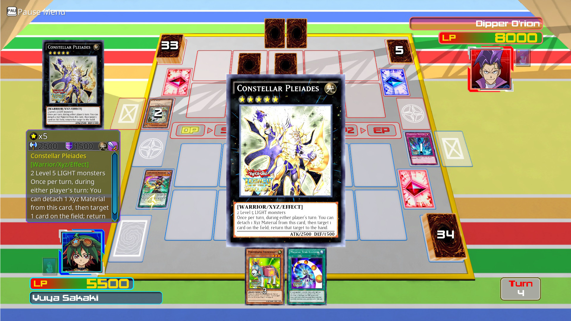 Yu-Gi-Oh! Legacy of the Duelist: Arc-V Sora and Dipper
