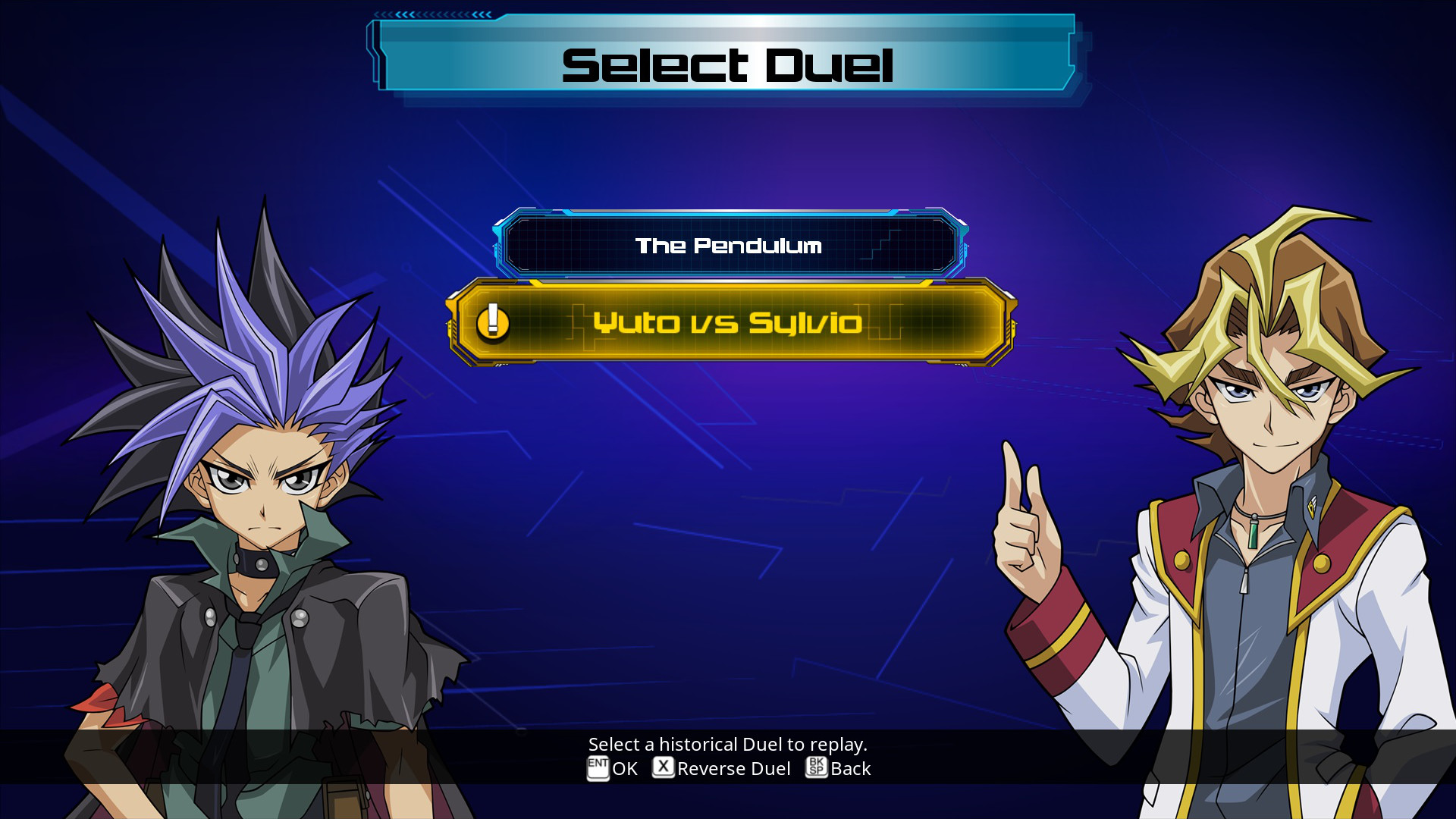 Yu-Gi-Oh! Legacy of the Duelist: Arc-V Yuto v. Sylvio