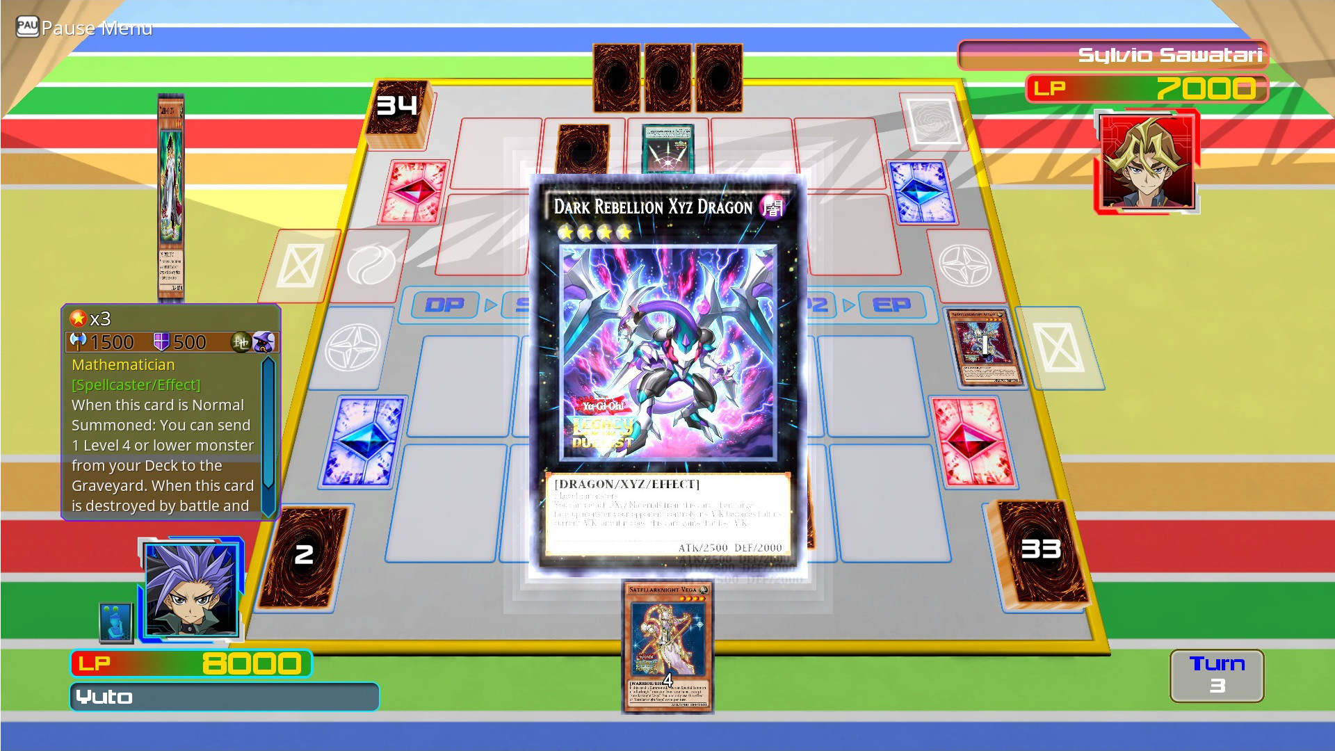 Yu-Gi-Oh! Legacy of the Duelist: Arc-V Yuto v. Sylvio