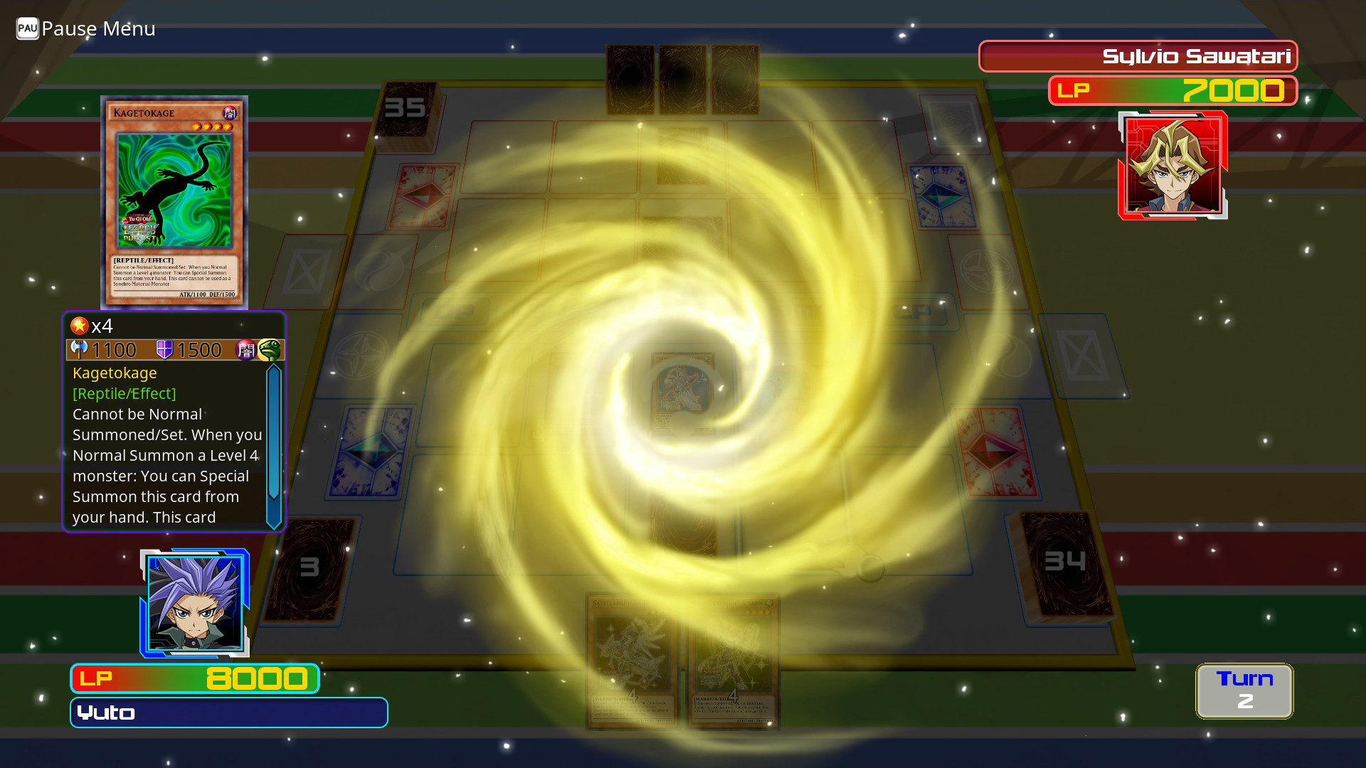 Yu-Gi-Oh! Legacy of the Duelist: Arc-V Yuto v. Sylvio