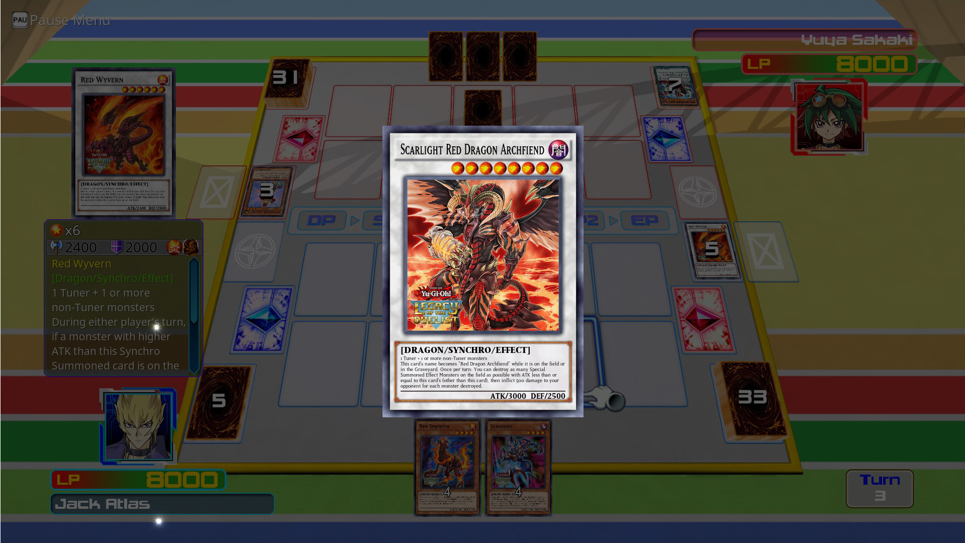 Yu-Gi-Oh! Legacy of the Duelist: Arc-V – Jack Atlas vs Yuya