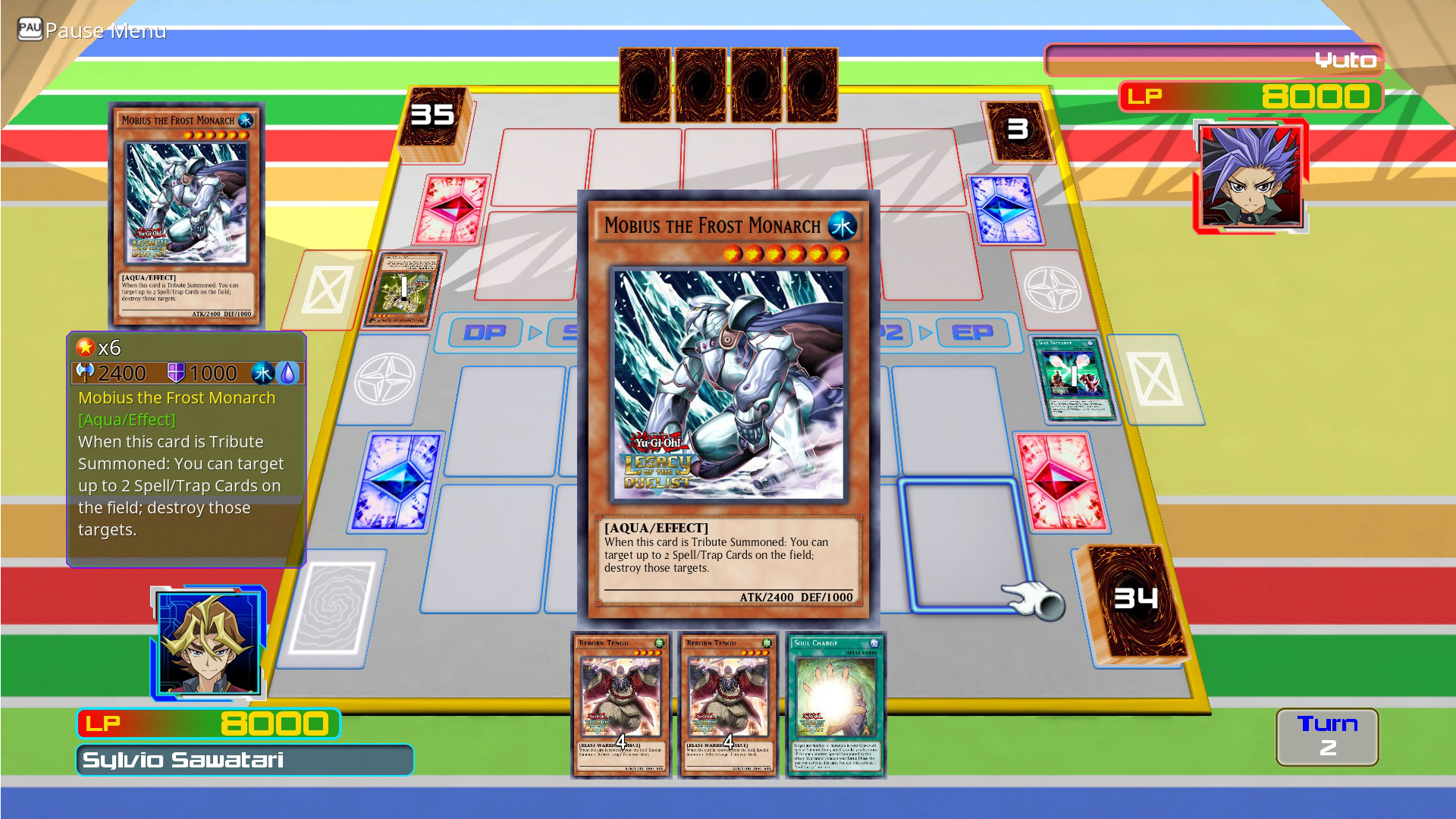 Yu-Gi-Oh! Legacy of the Duelist: Arc-V Yuto v. Sylvio