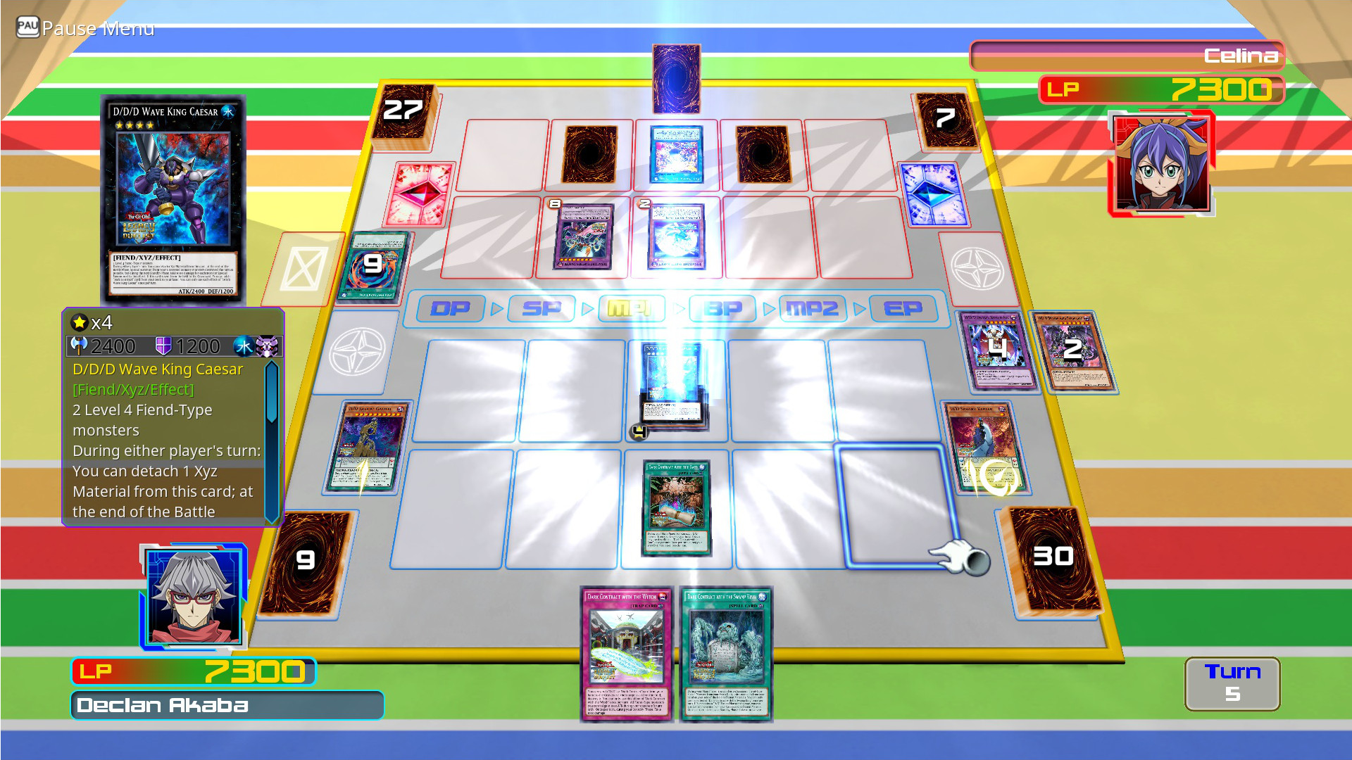 Yu-Gi-Oh! Legacy of the Duelist: Arc-V – Declan vs Celina