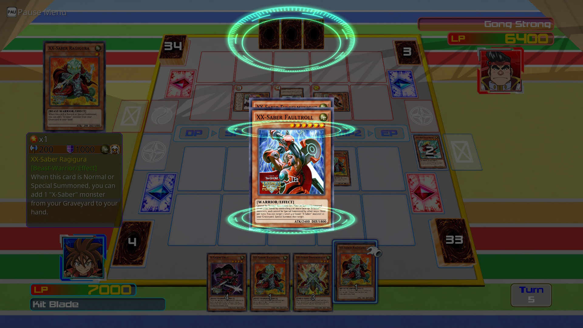 Yu-Gi-Oh! Legacy of the Duelist: Arc-V Gong v. Kit