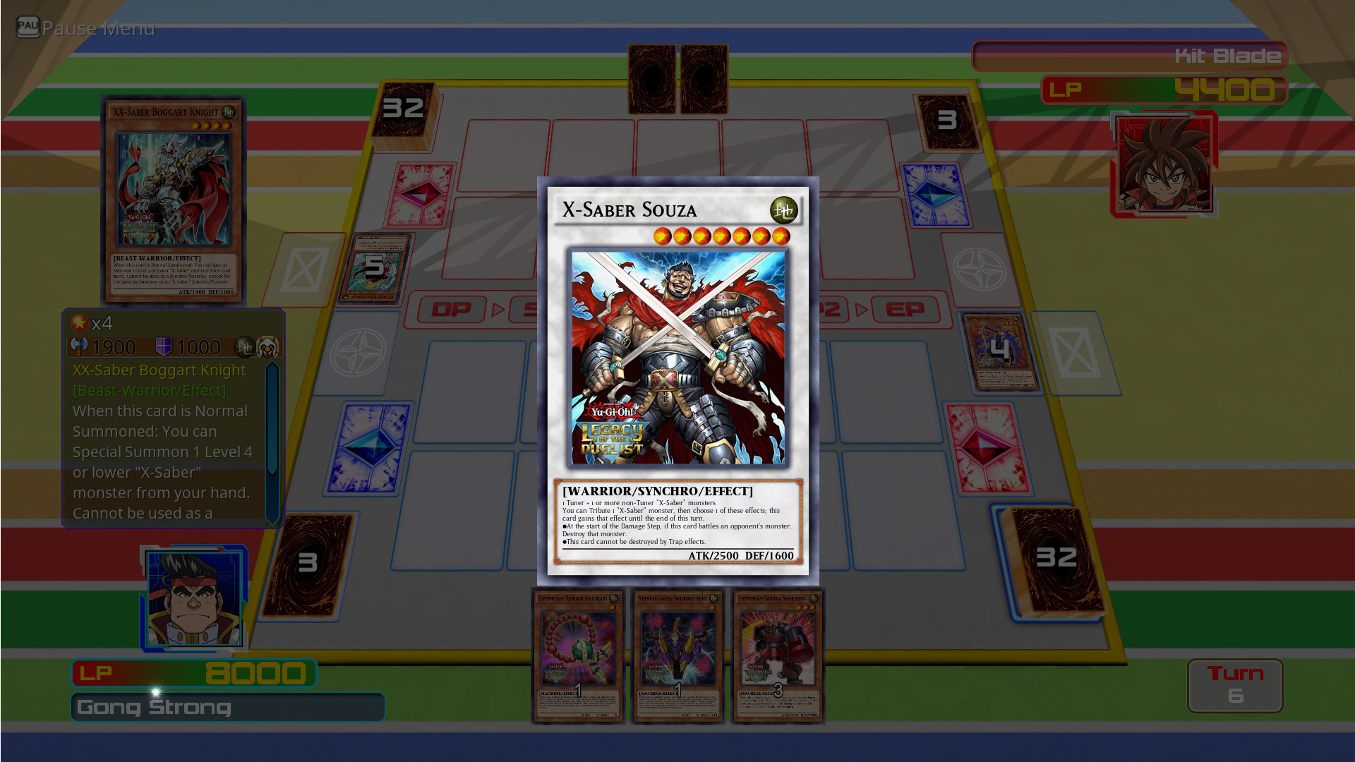 Yu-Gi-Oh! Legacy of the Duelist: Arc-V Gong v. Kit