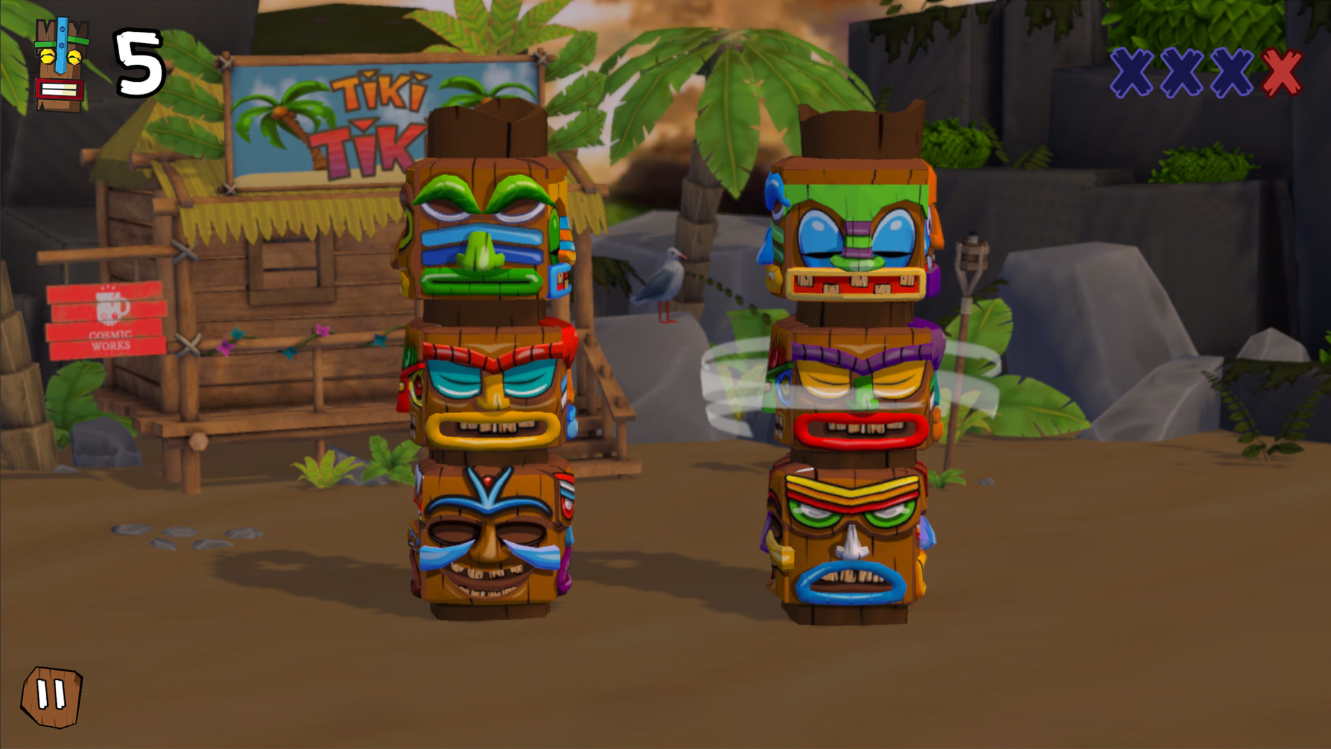 Tiki Tiki: The Tropical Memory Game