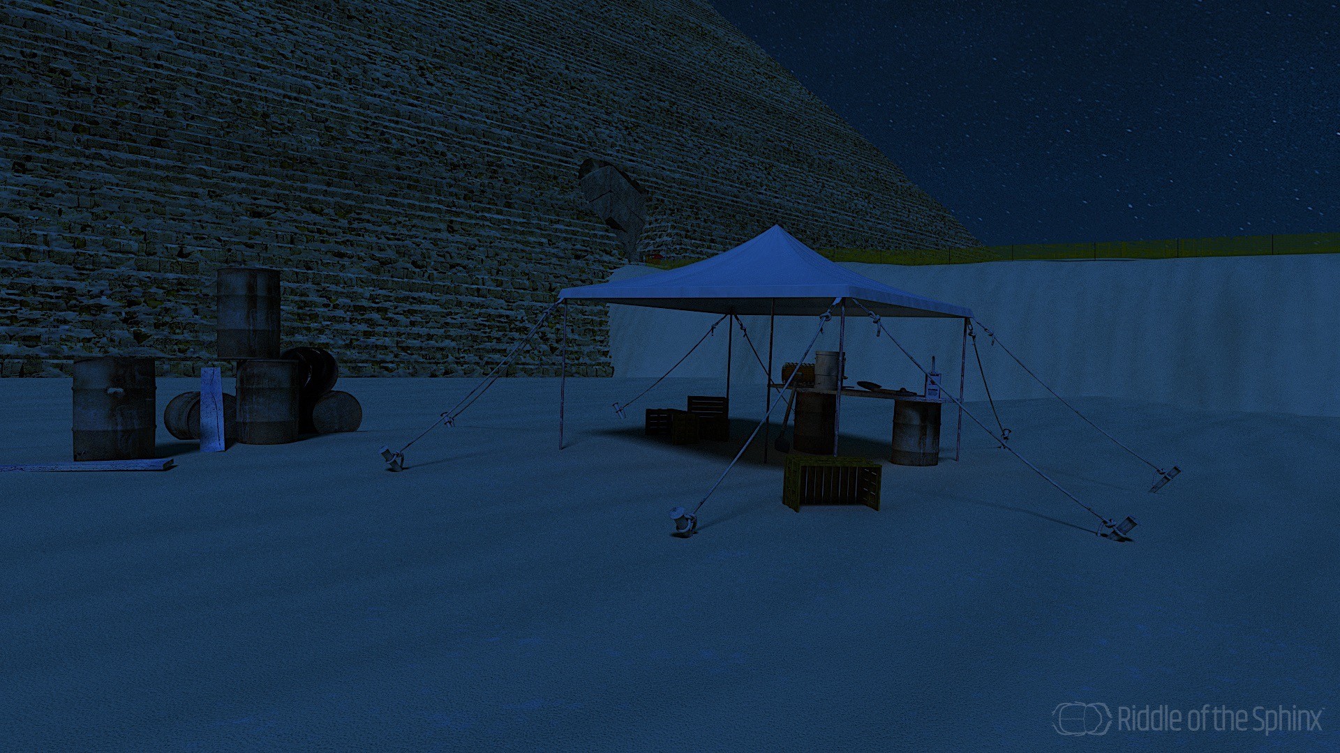 Riddle of the Sphinx: Moonlight Exploration