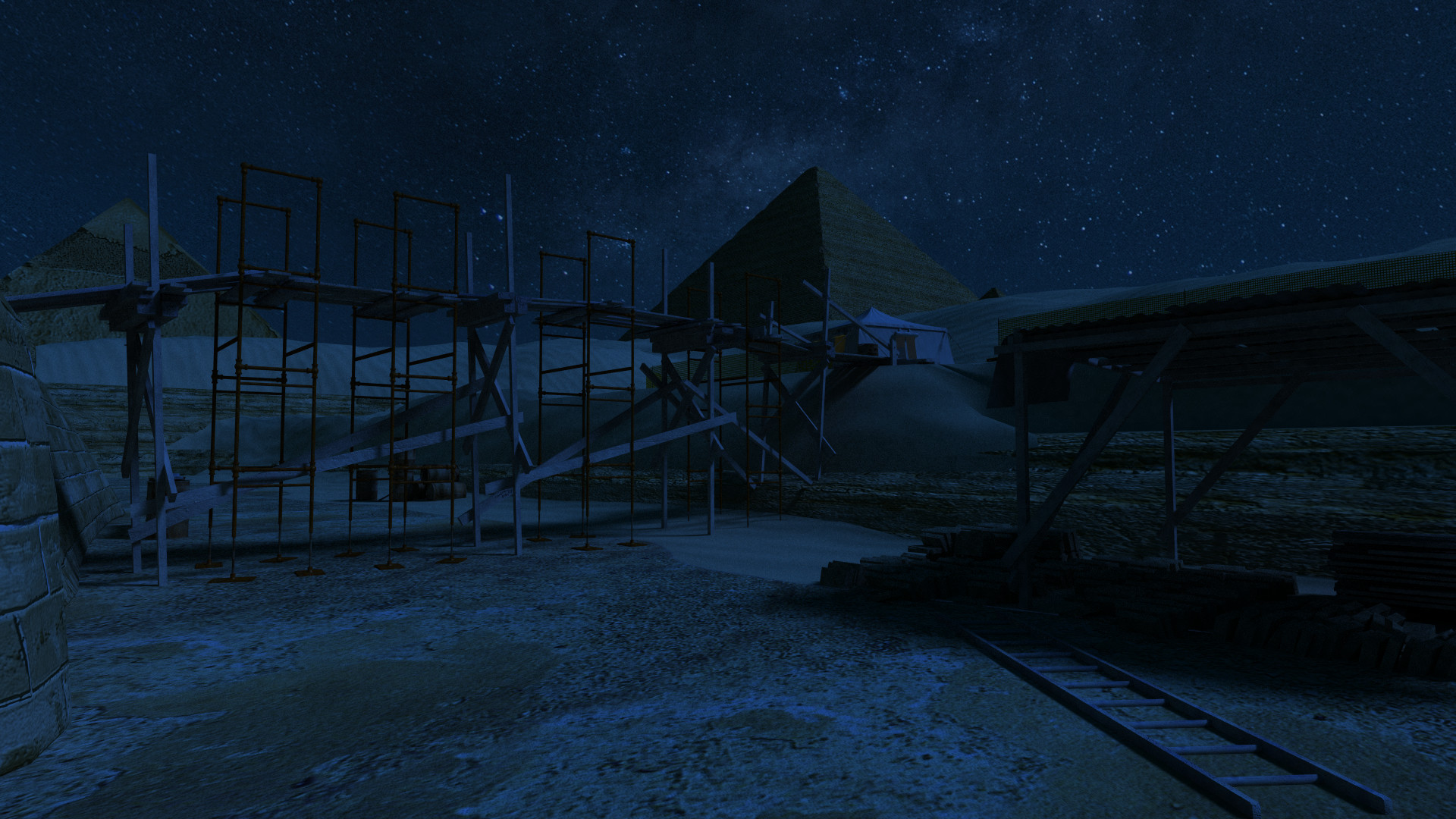 Riddle of the Sphinx: Moonlight Exploration
