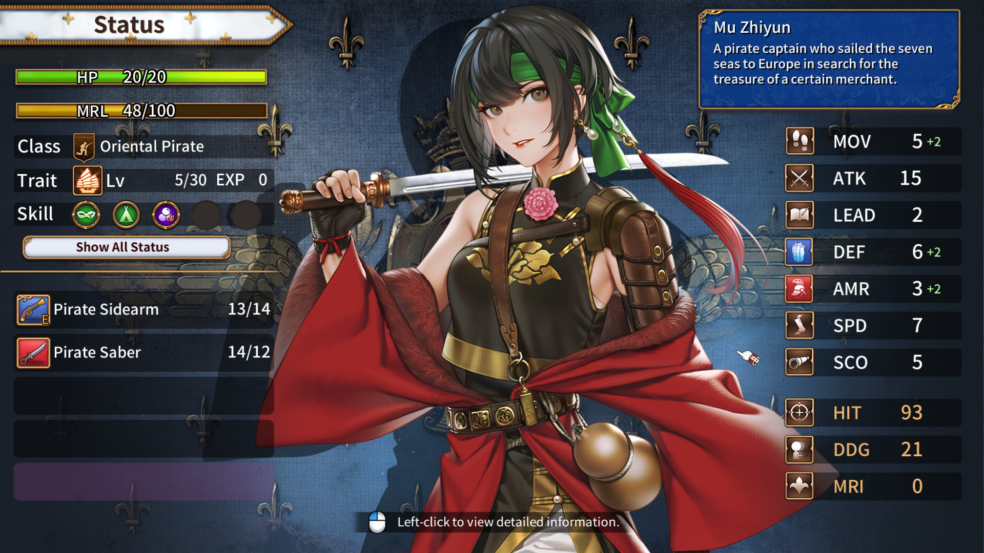 Banner of the Maid: The Oriental Pirate