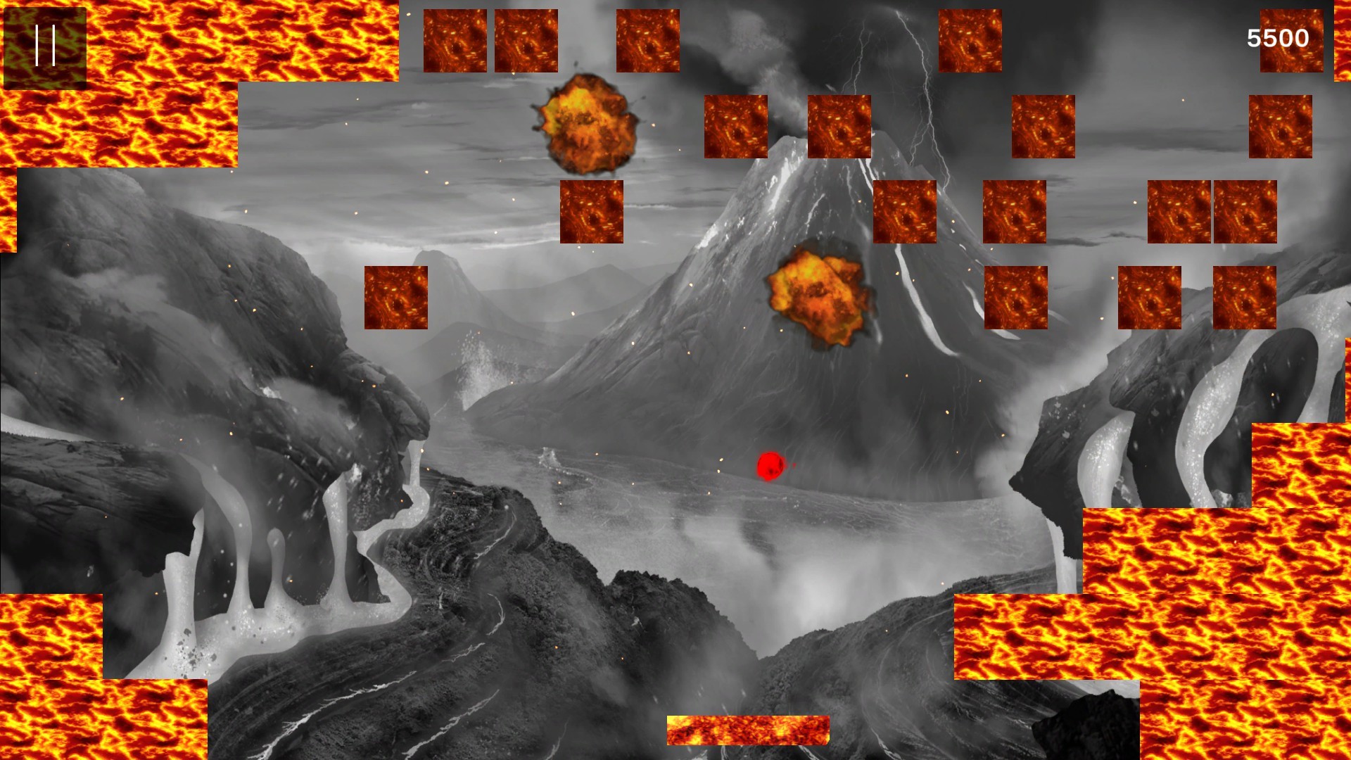 Burning Brick Breaker
